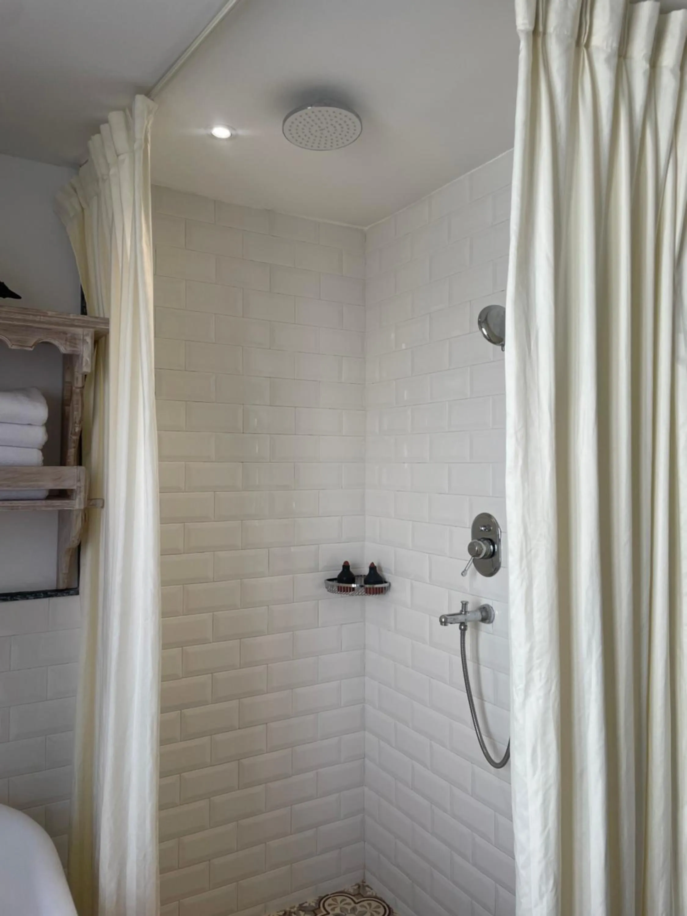 Shower in Nepali Ghar Hotel, Thamel - Your Home In Nepal