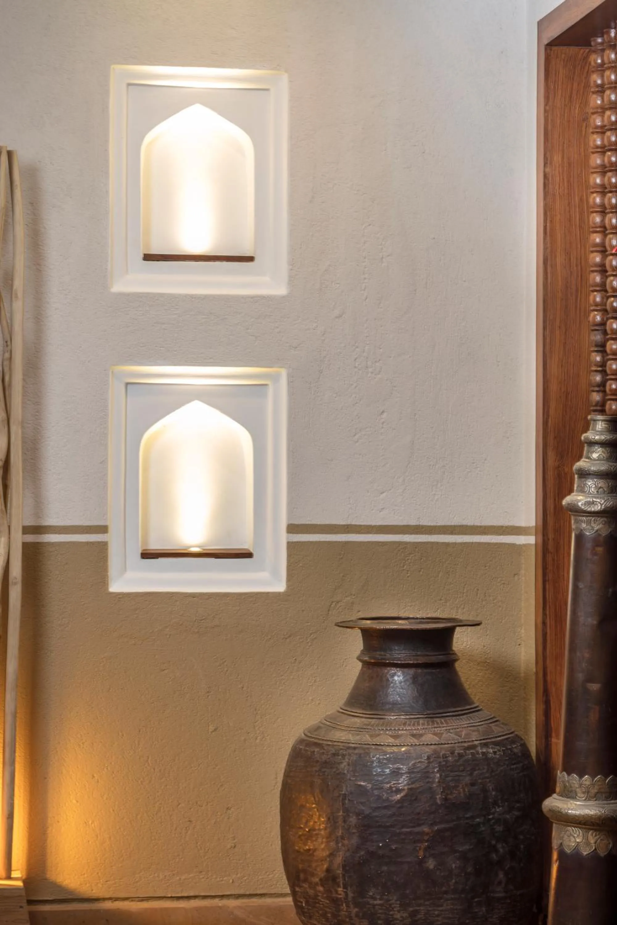 Area and facilities in Nepali Ghar Hotel