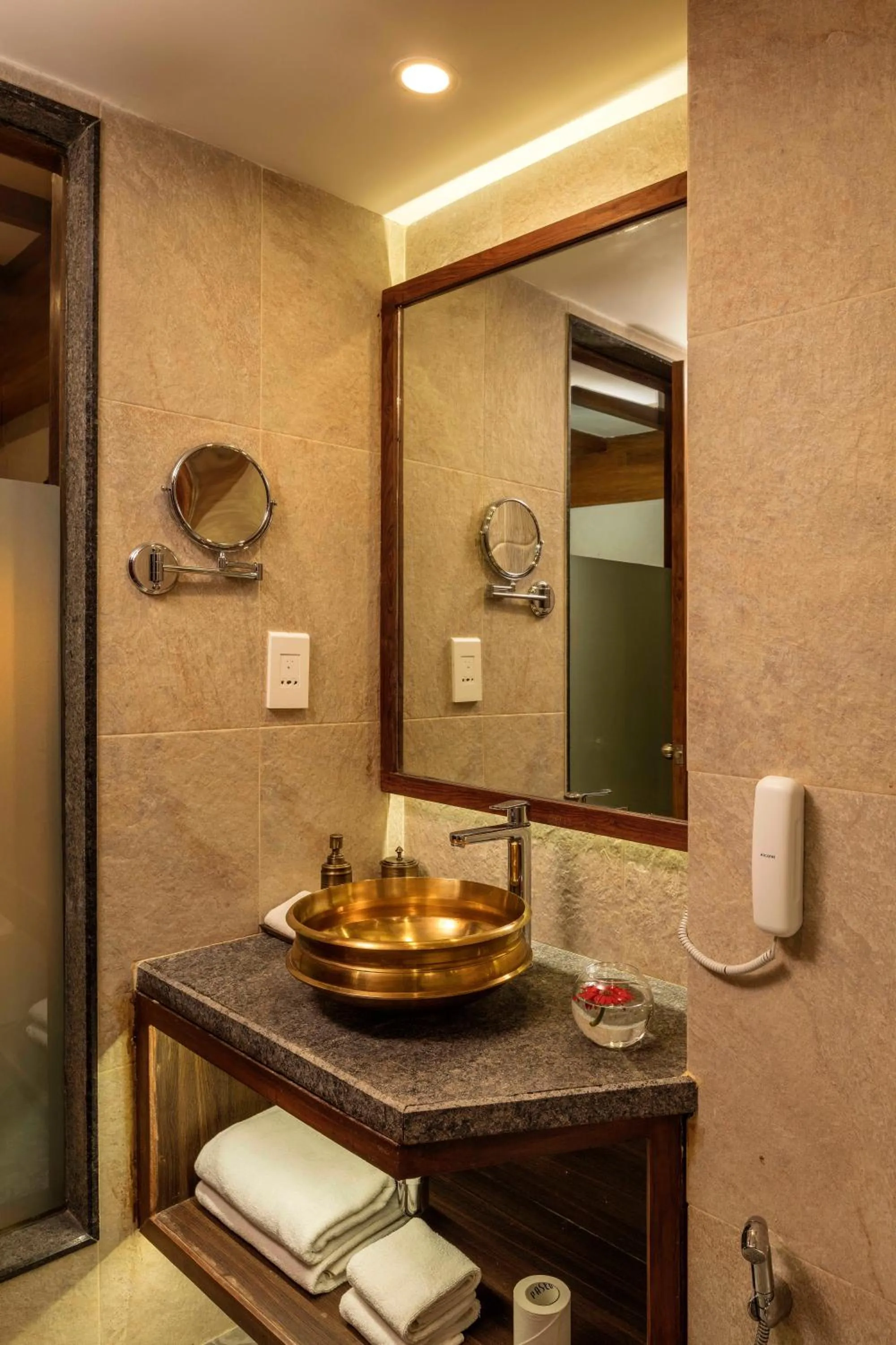 Bathroom in Nepali Ghar Hotel, Thamel - Your Home In Nepal