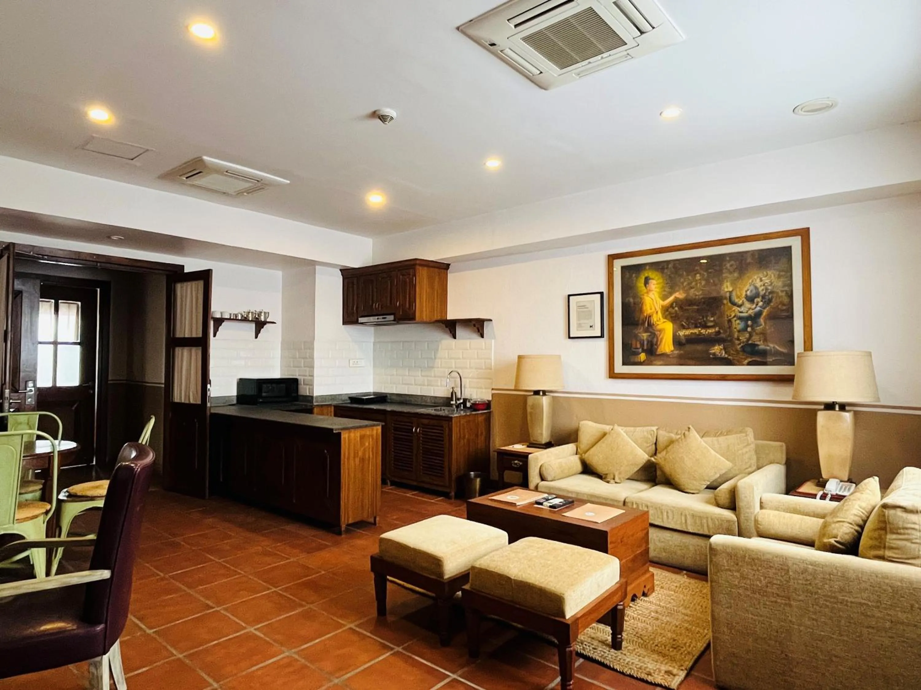 Kitchen or kitchenette in Nepali Ghar Hotel, Thamel - Your Home In Nepal