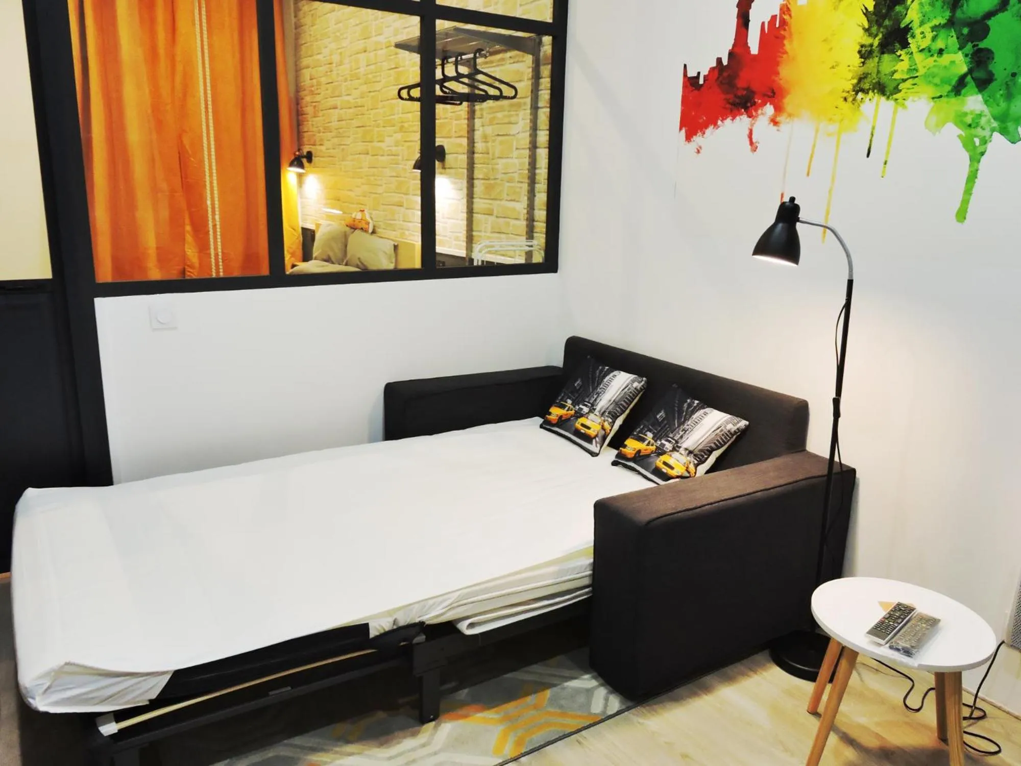 Bed in Loft NYC - Hyper centre