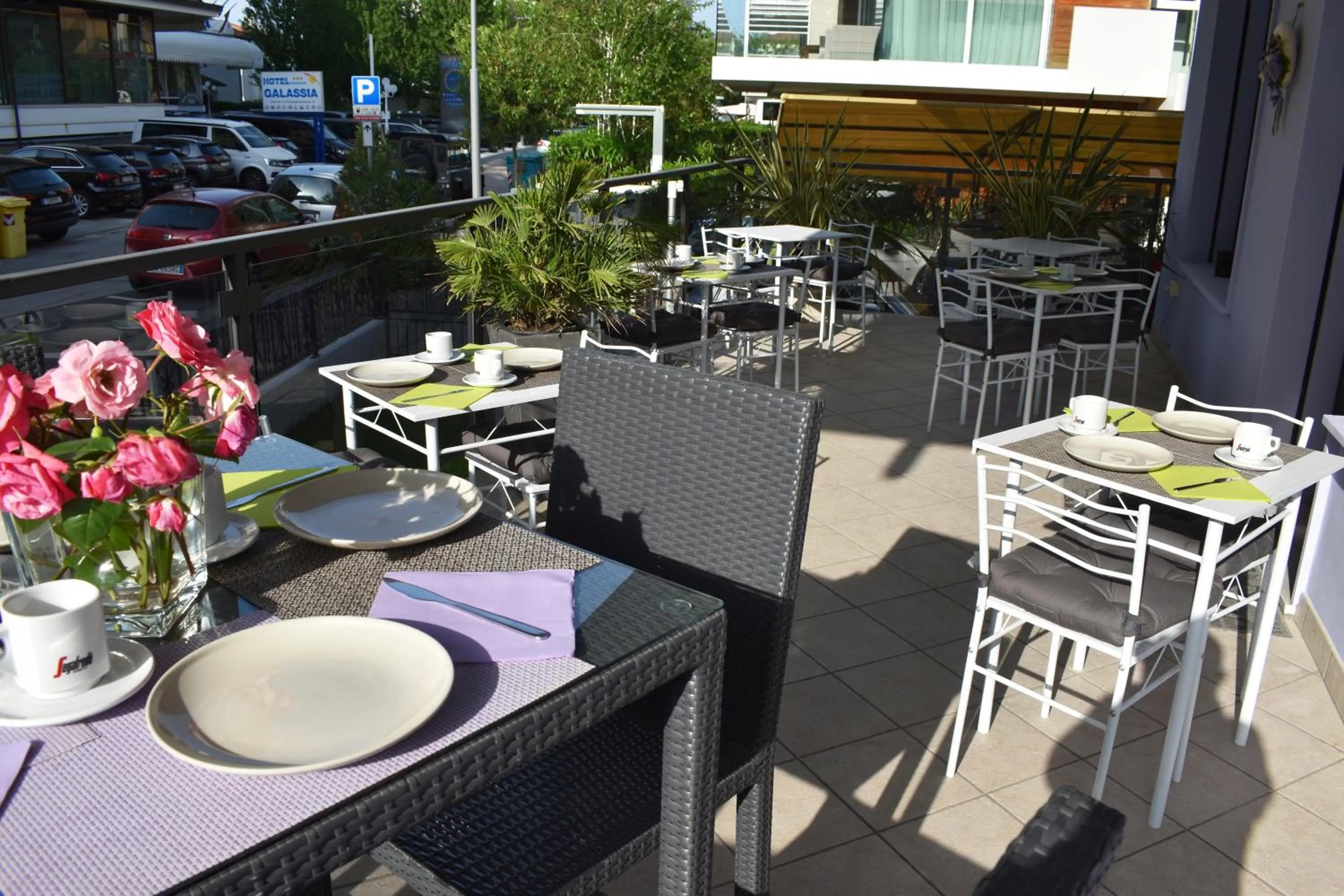 Balcony/Terrace in Hotel My Fair