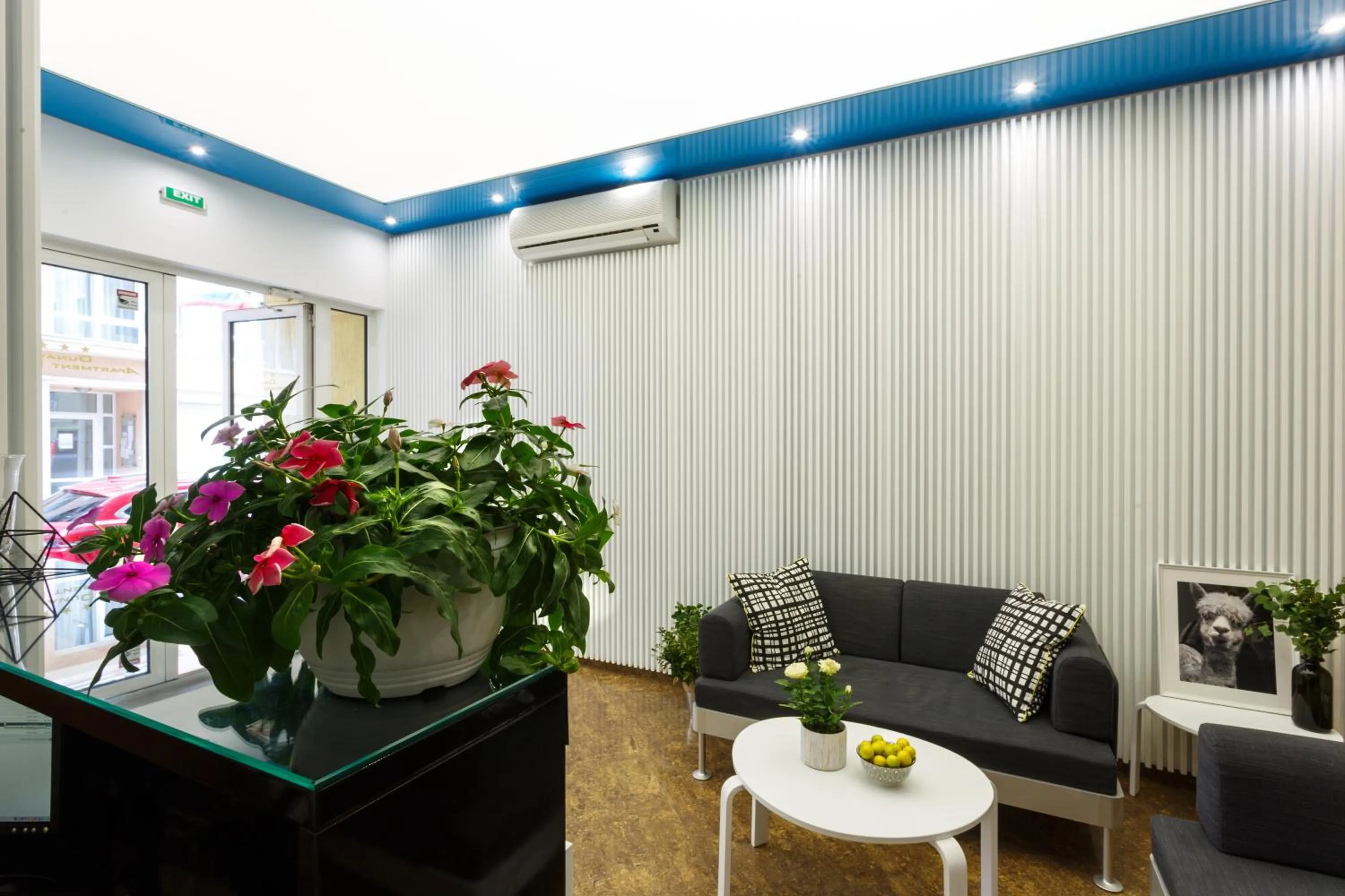 Seating area in CityResidence Aparthotel