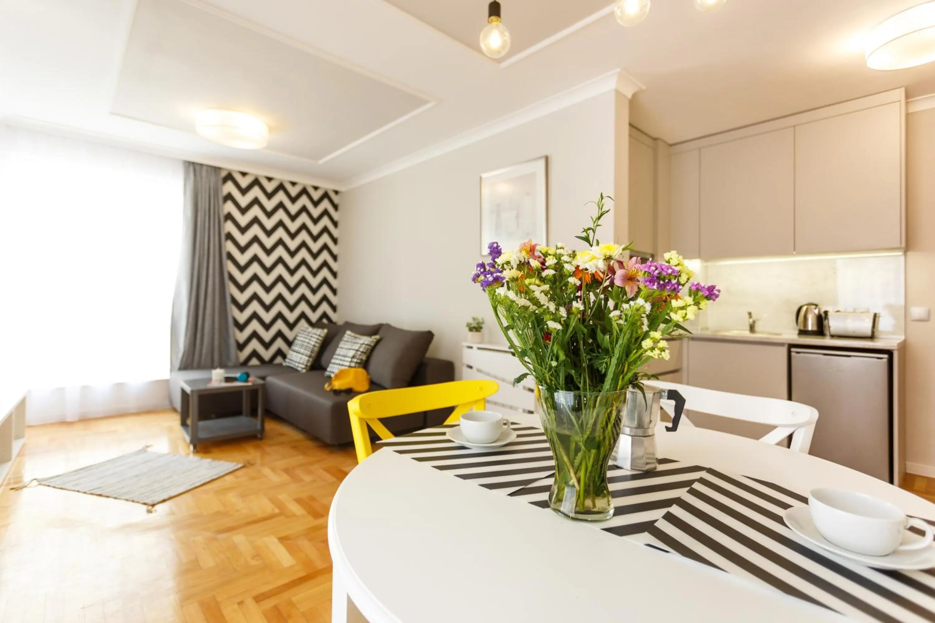 Kitchen or kitchenette in CityResidence Aparthotel