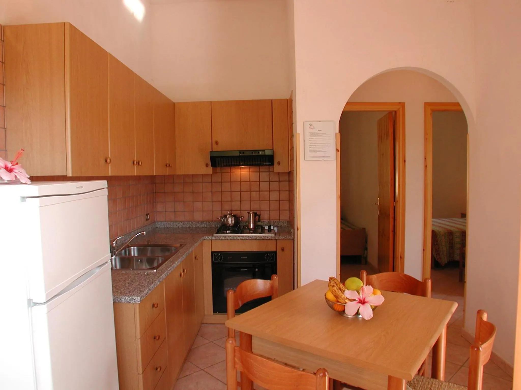 Kitchen or kitchenette in Rosy Hotel Residence