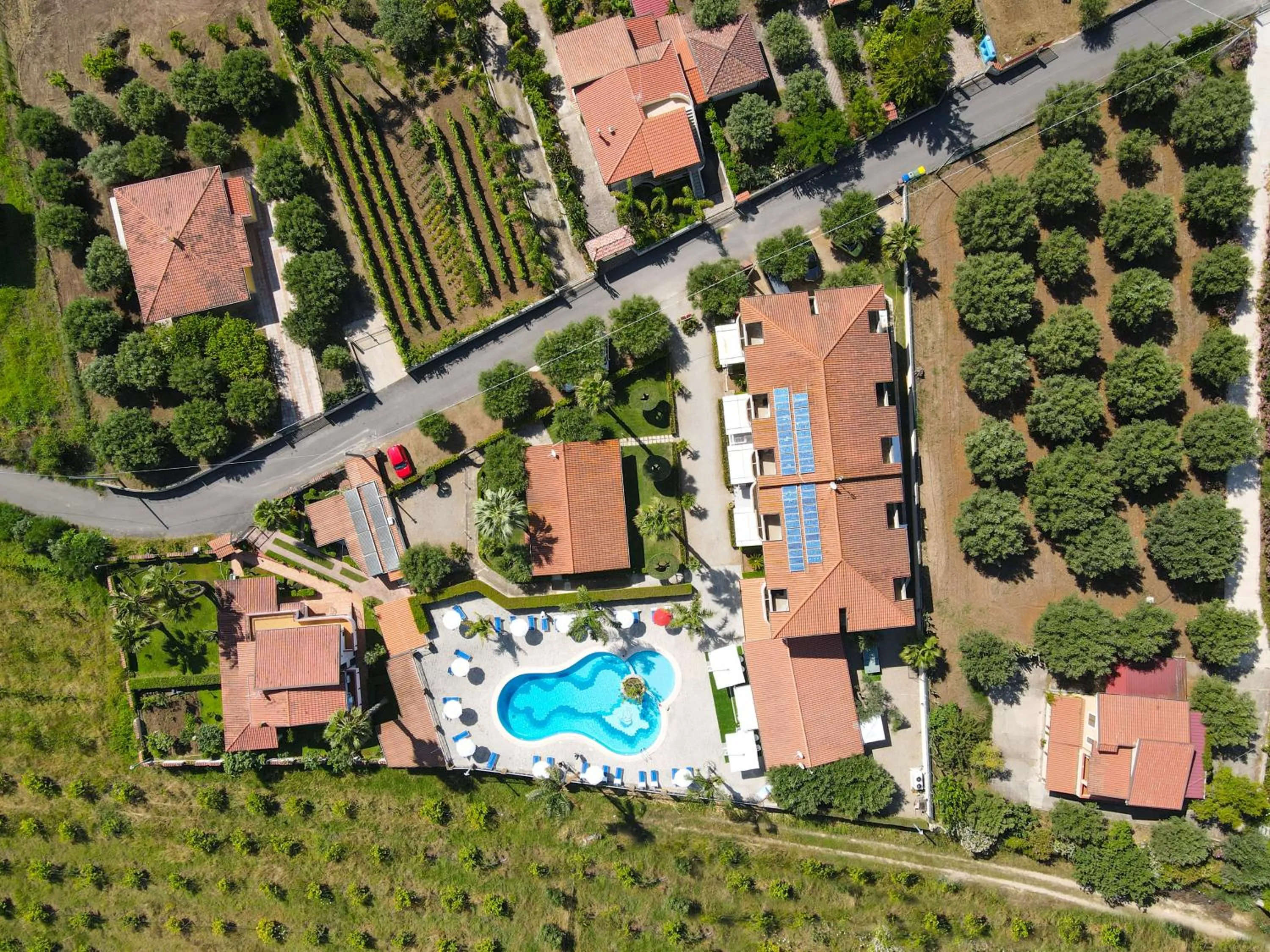 Bird's eye view in Rosy Hotel Residence
