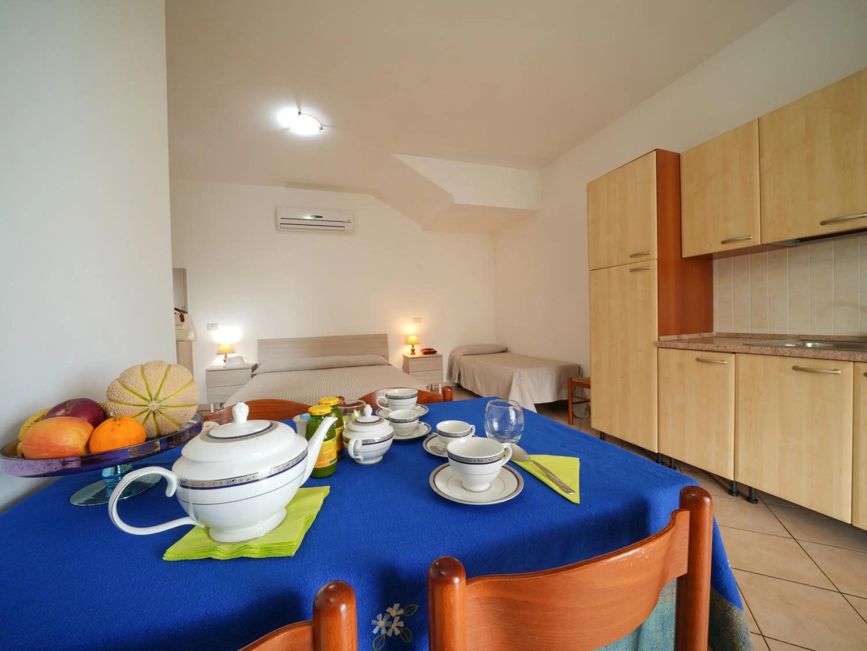 Kitchen or kitchenette in Rosy Hotel Residence