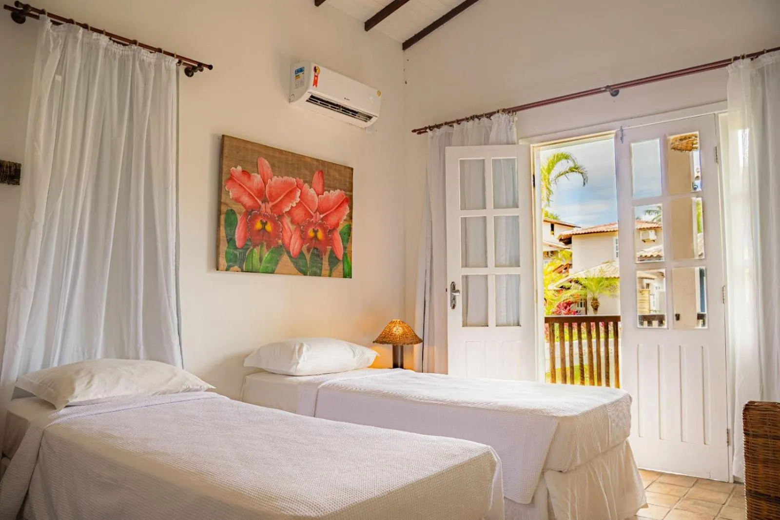 Bed in Hotel Espelho D'Água Arraial e Beach Club