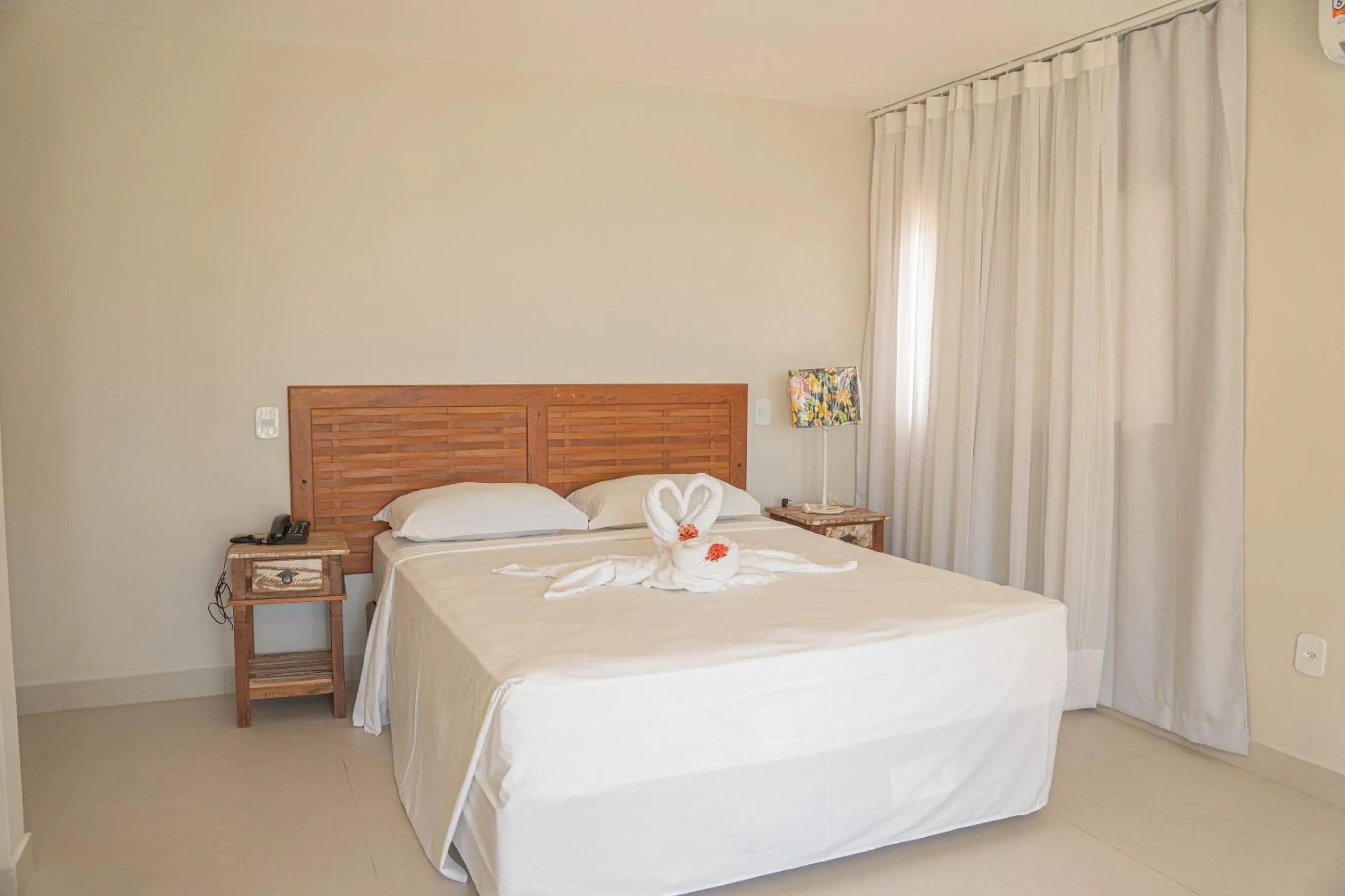 Bed in Hotel Espelho D'Água Arraial e Beach Club