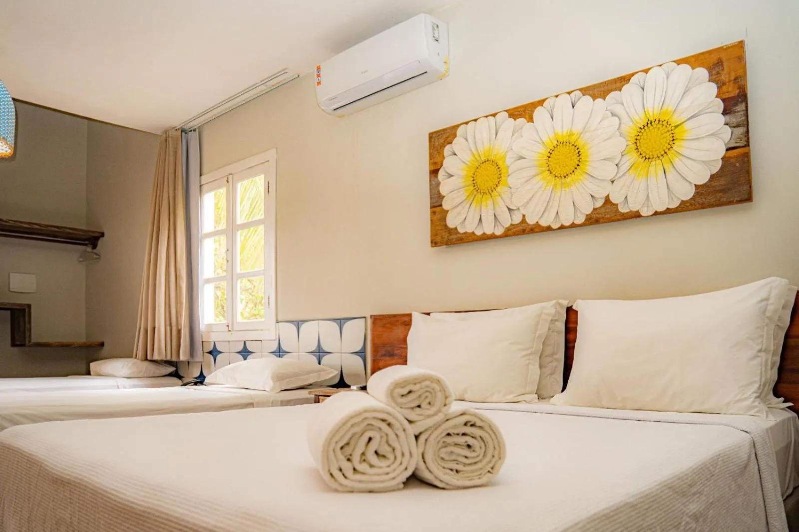 Bed in Hotel Espelho D'Água Arraial e Beach Club