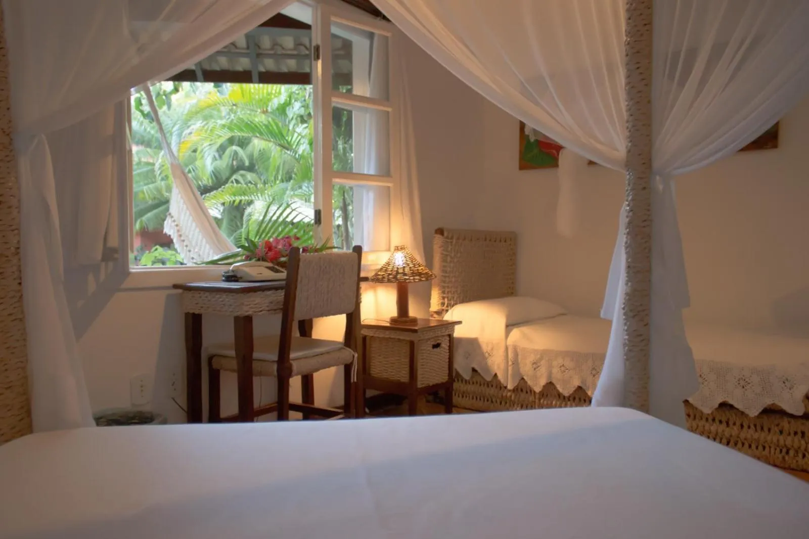 Bed in Beijamar Praia Hotel