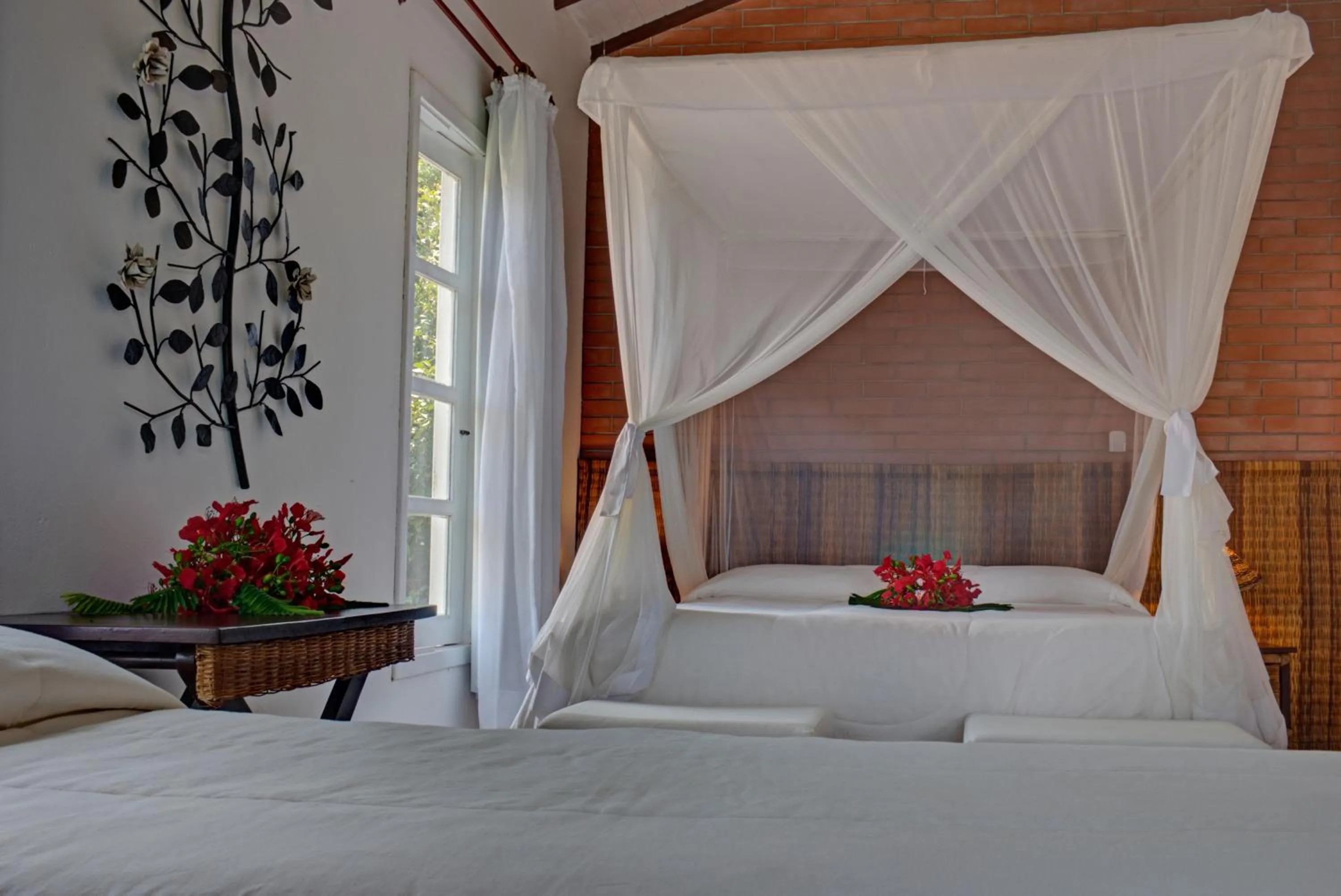 Bed in Beijamar Praia Hotel