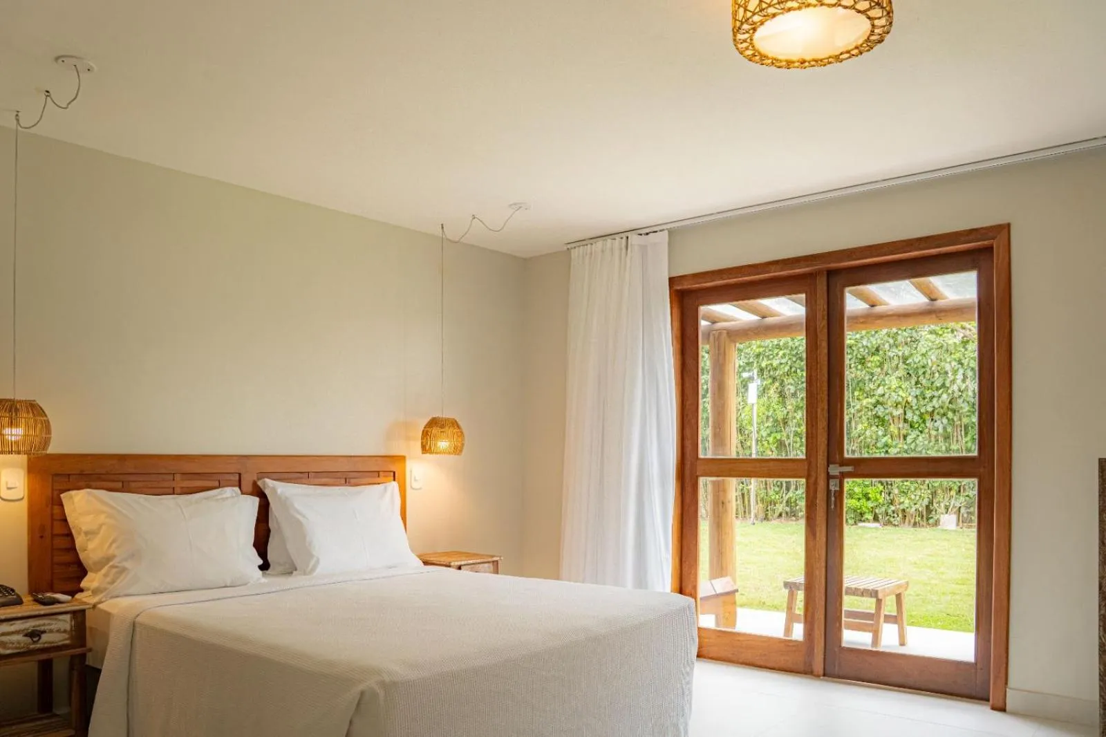 Bed in Hotel Espelho D'Água Arraial e Beach Club