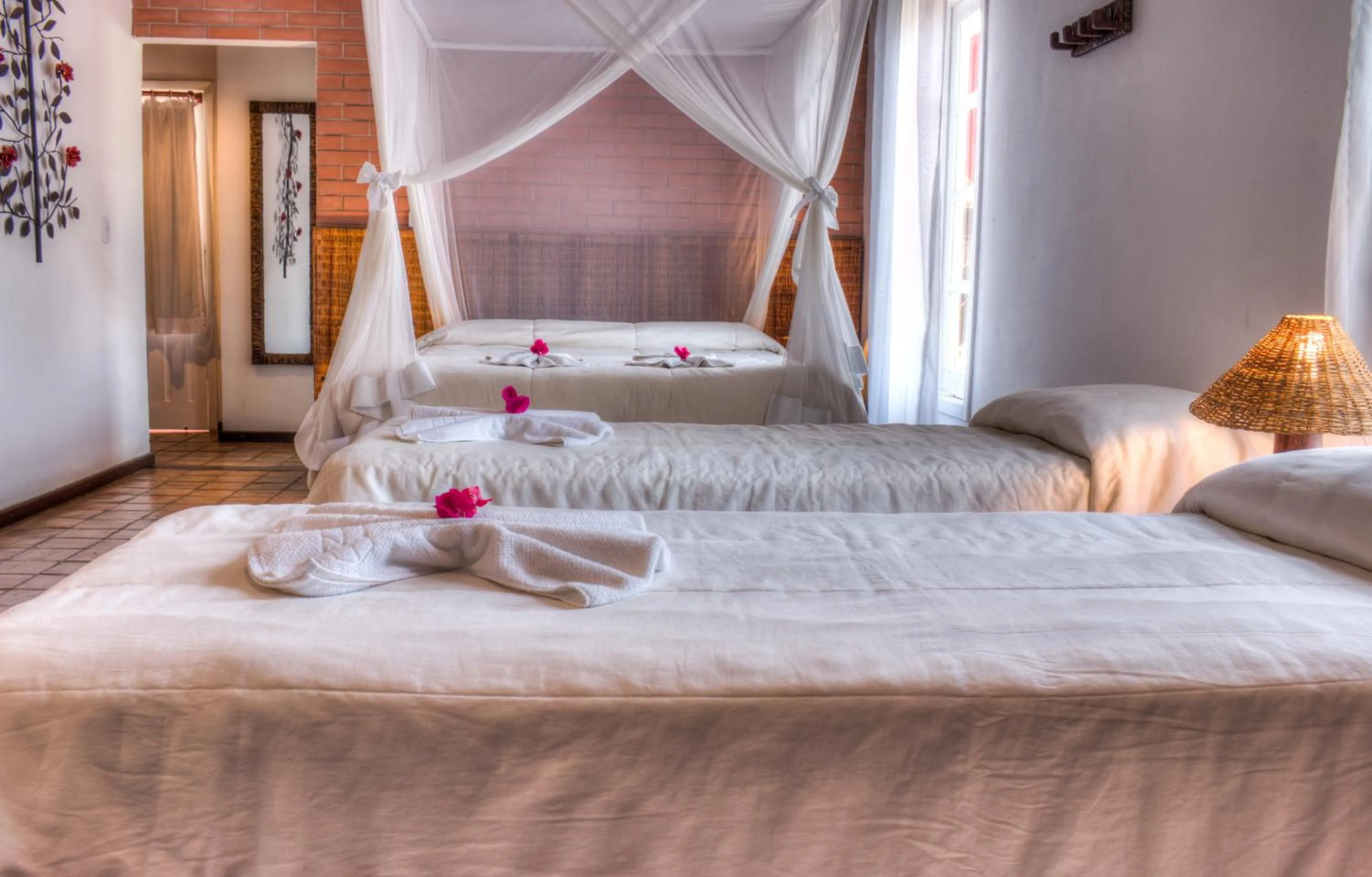 Bed in Beijamar Praia Hotel
