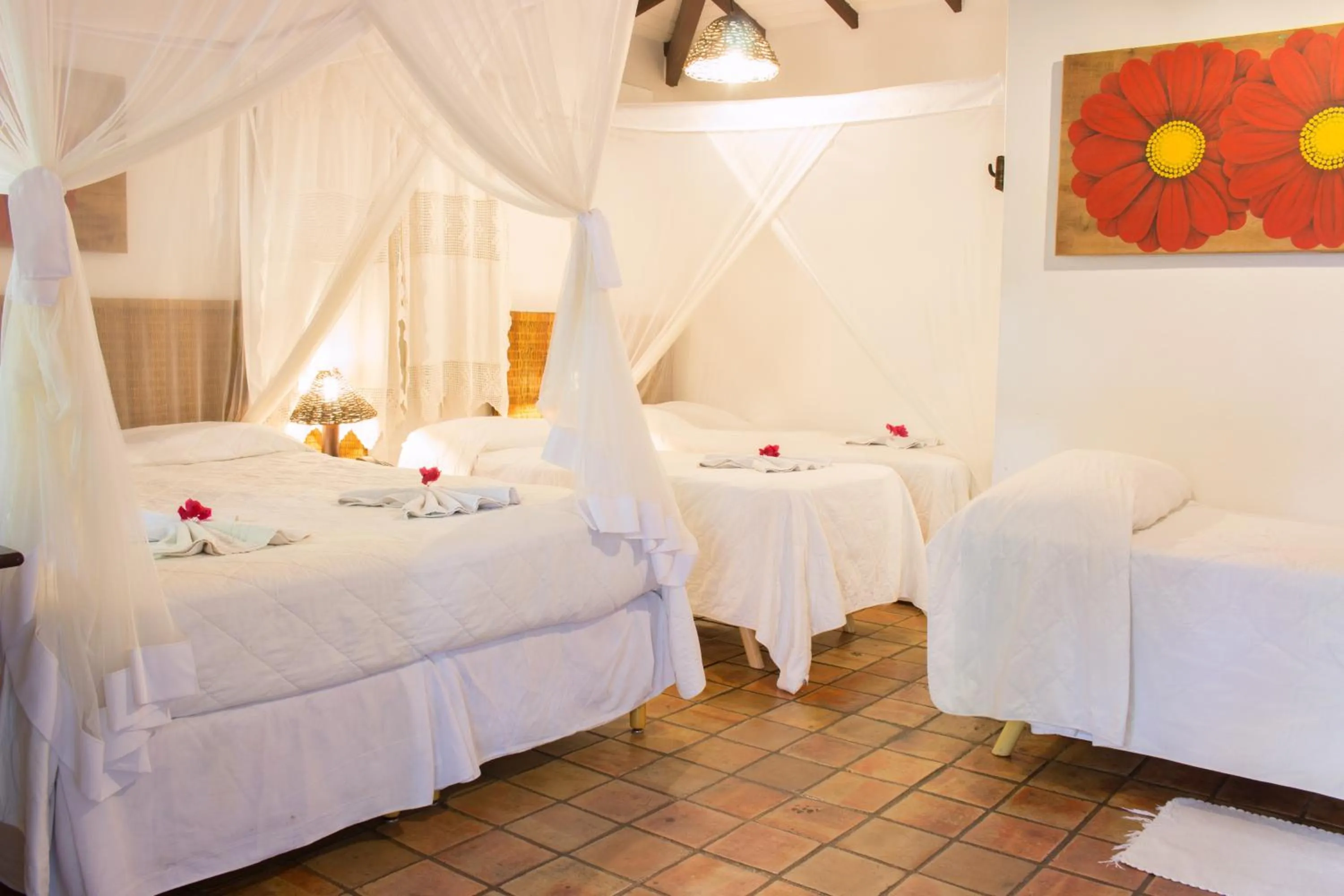 Bed in Beijamar Praia Hotel