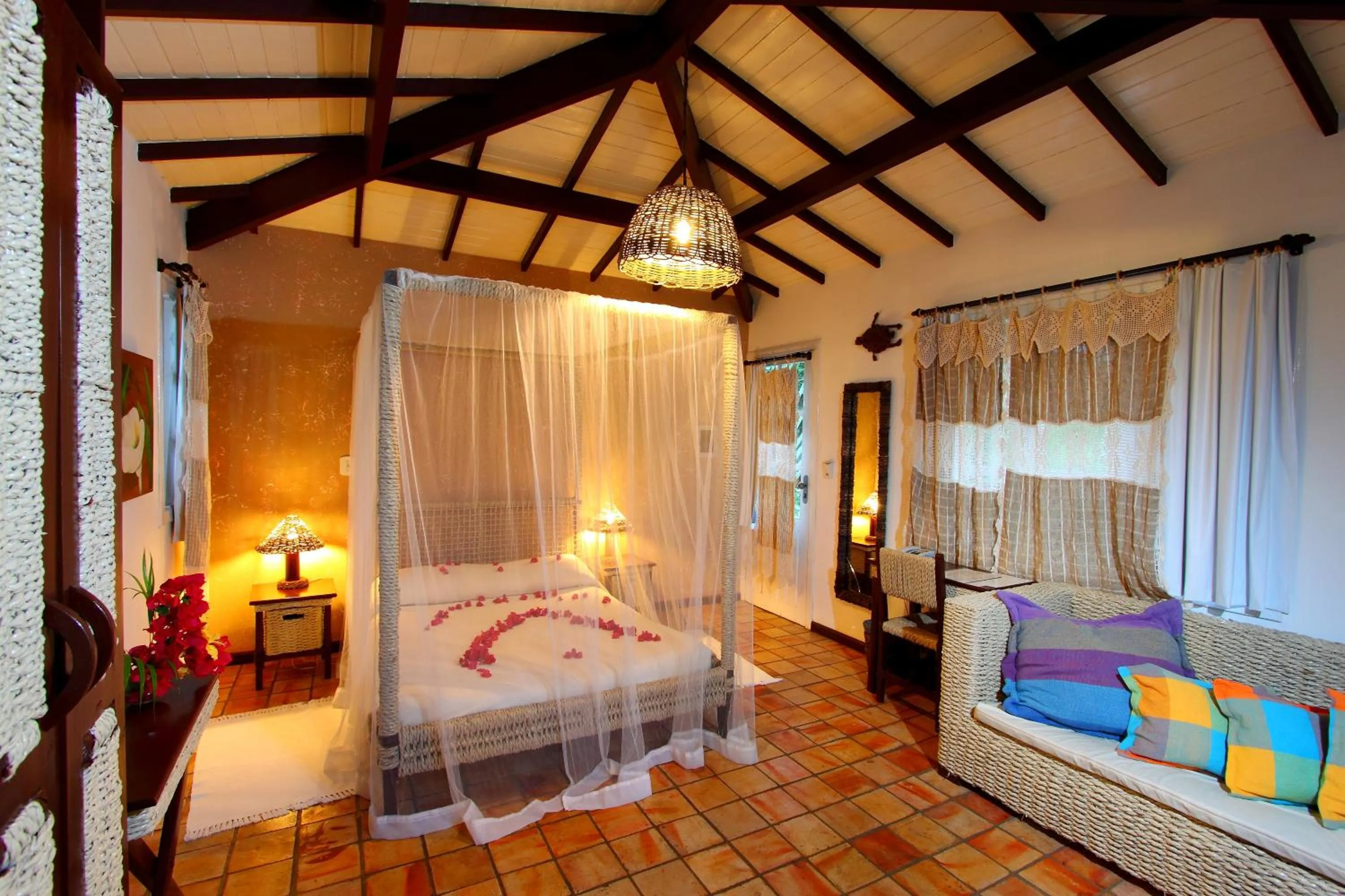 Bed in Beijamar Praia Hotel