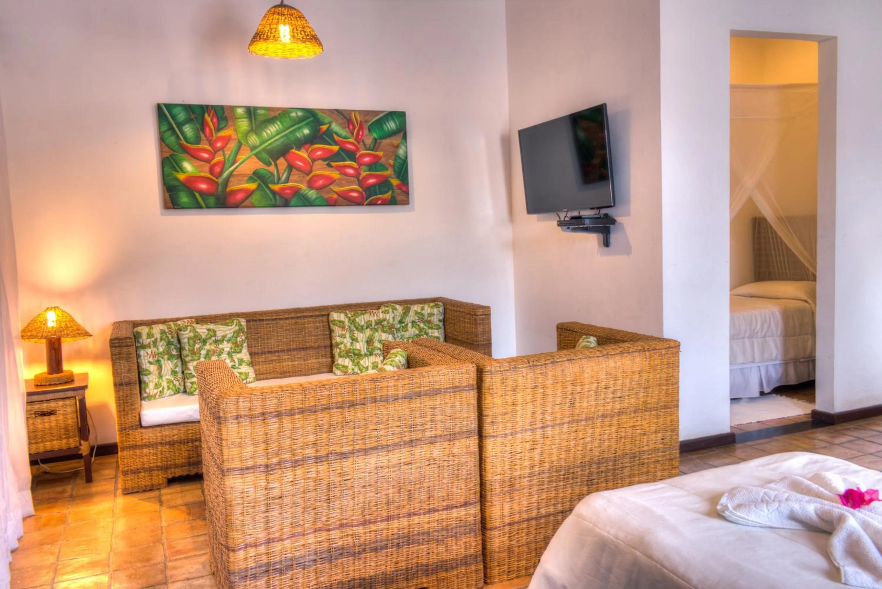 Bed in Beijamar Praia Hotel