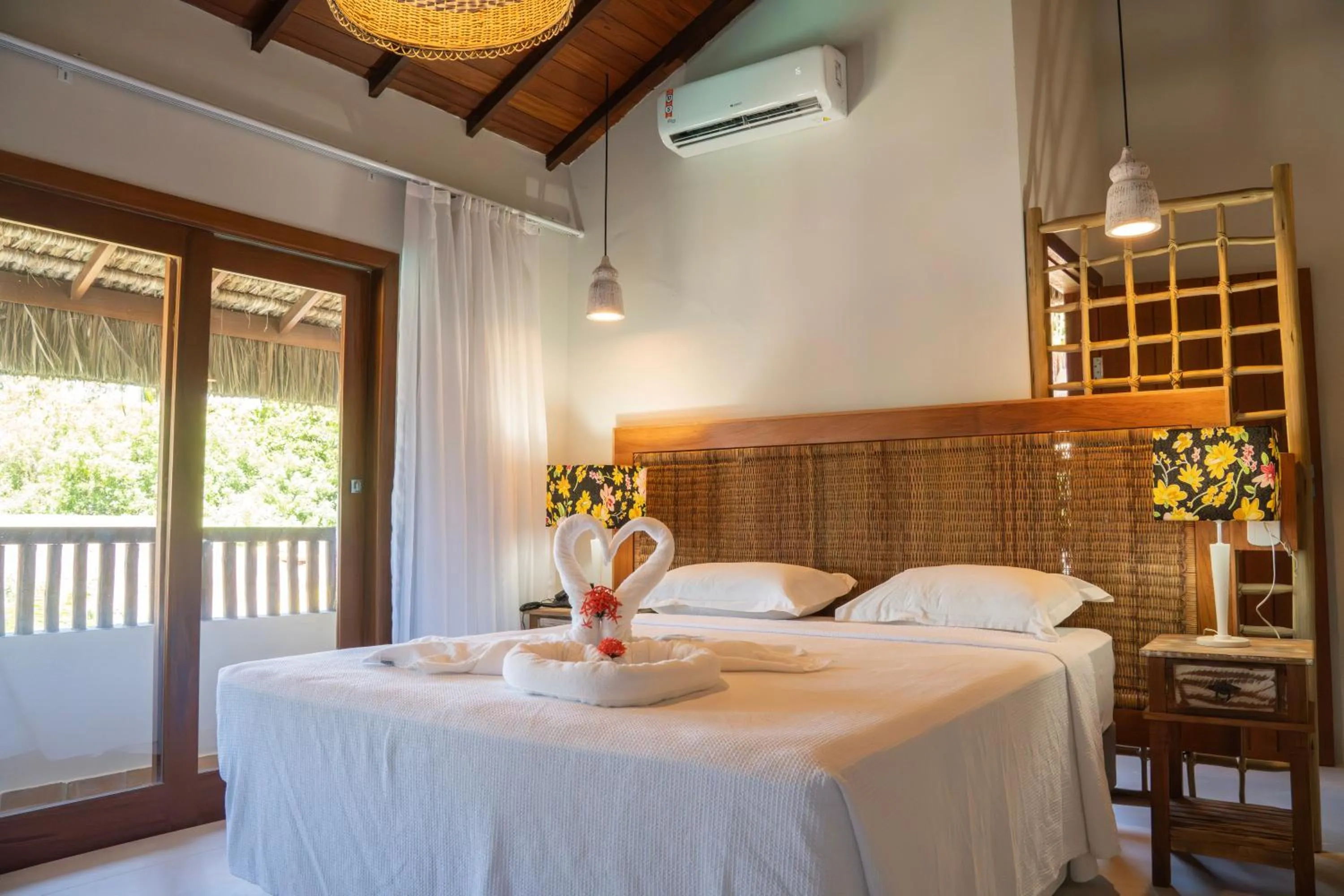 Bed in Hotel Espelho D'Água Arraial e Beach Club