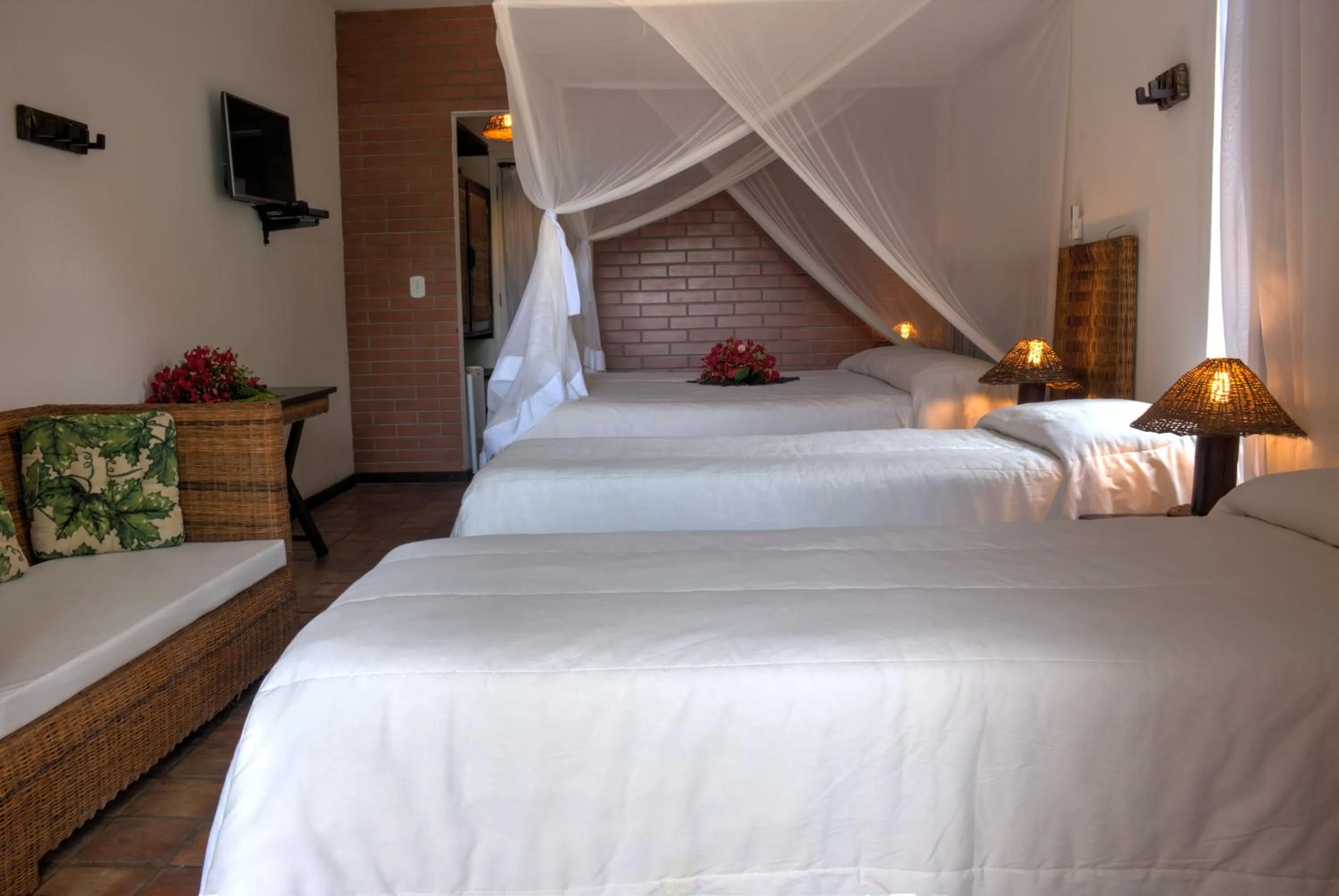 Bed in Beijamar Praia Hotel