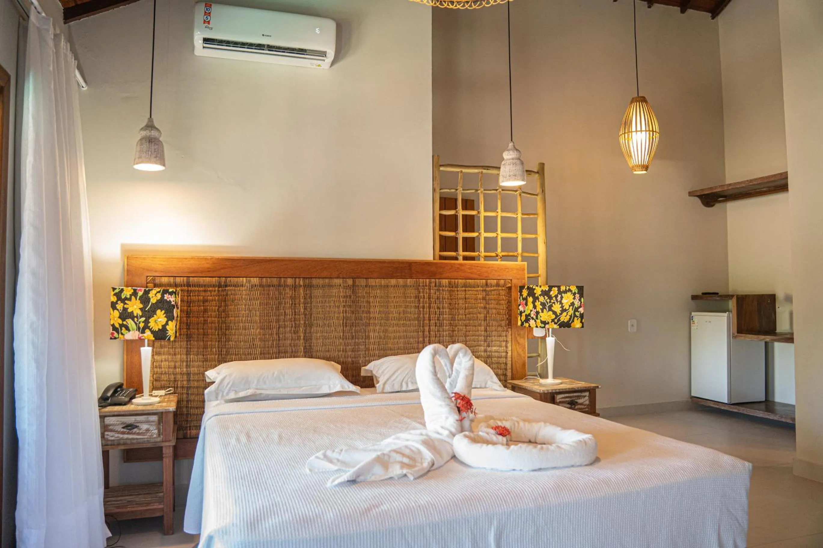 Bed in Hotel Espelho D'Água Arraial e Beach Club