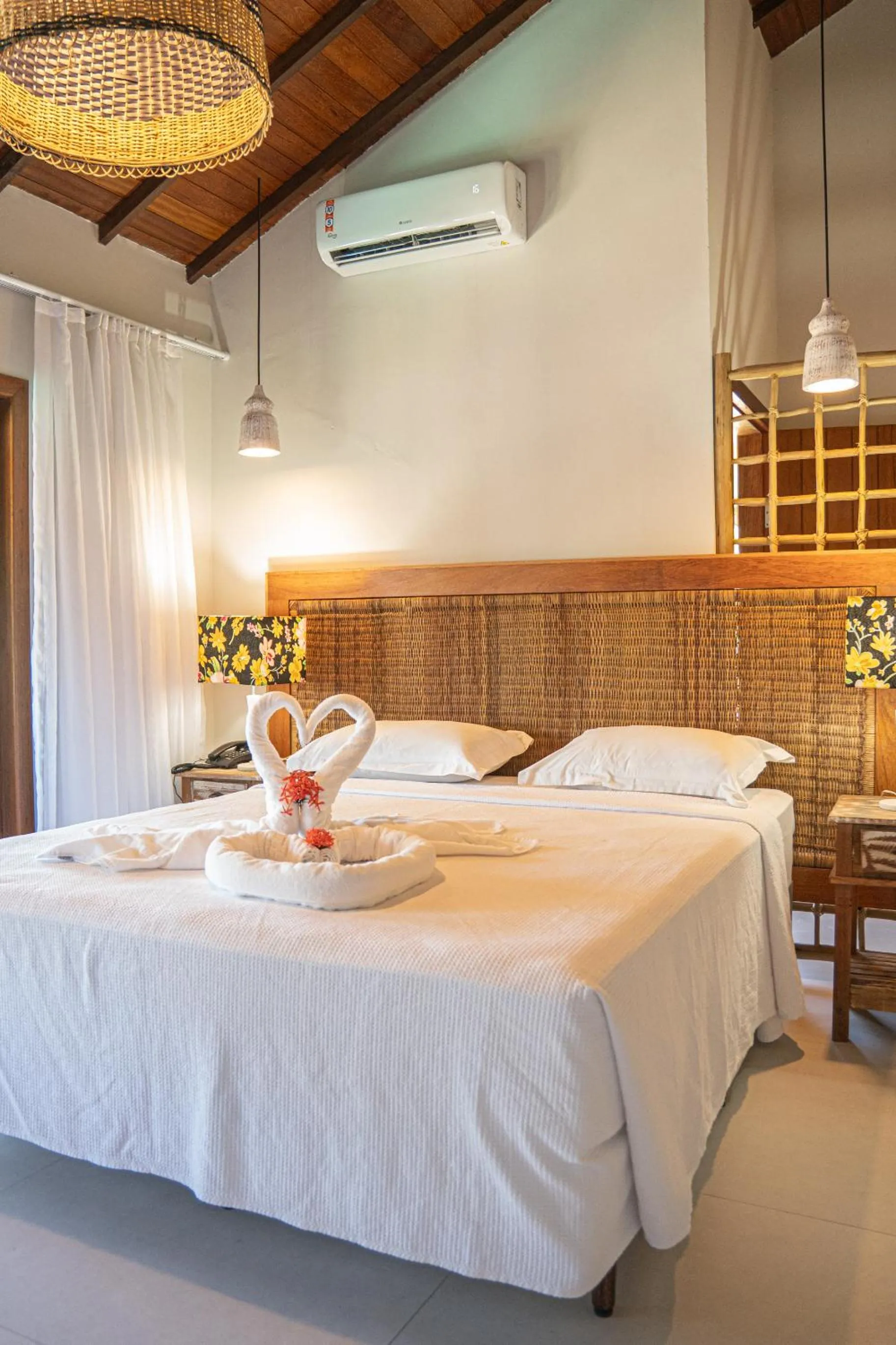 Bed in Hotel Espelho D'Água Arraial e Beach Club