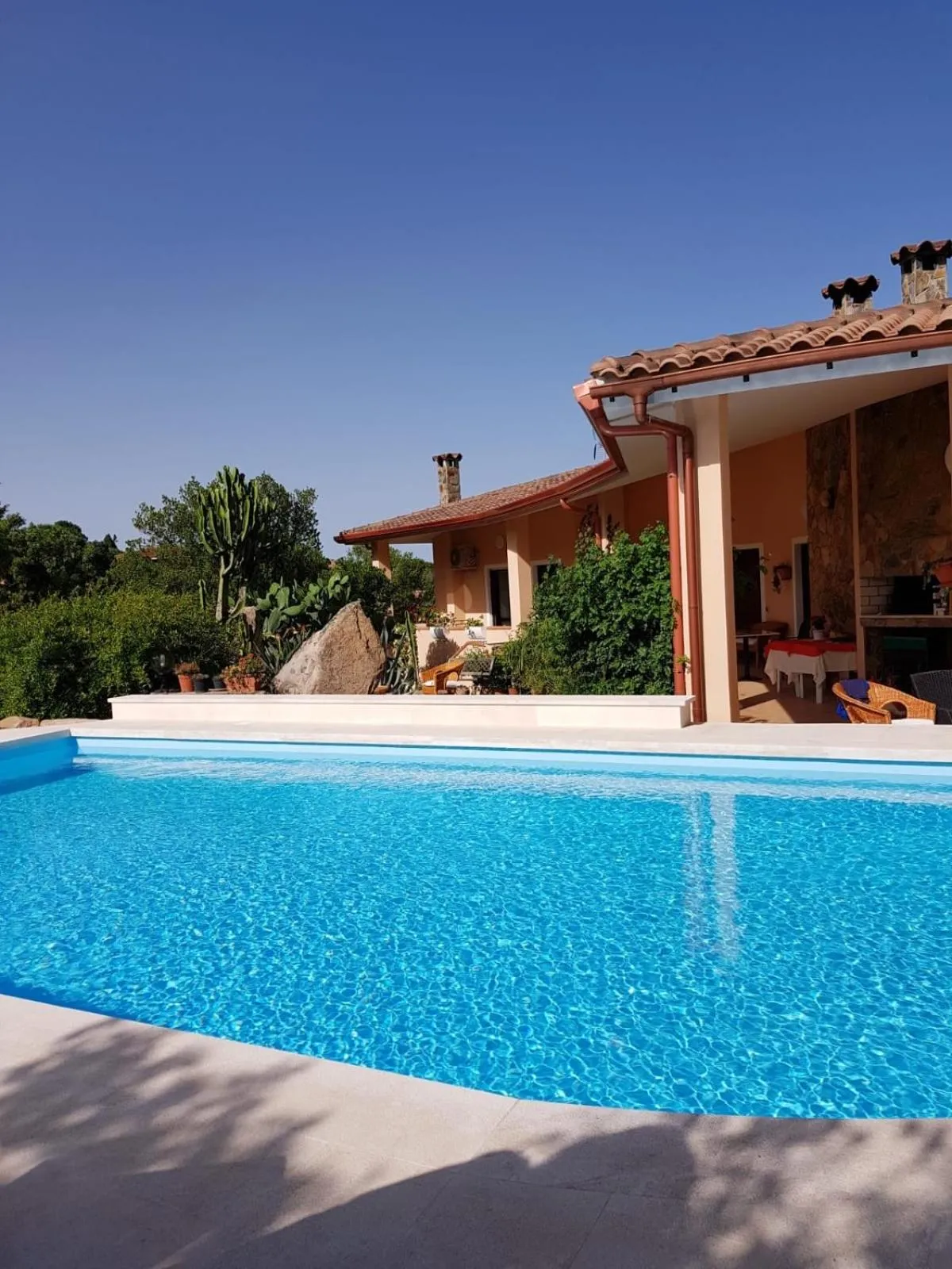 Swimming pool in Casa Mariluka