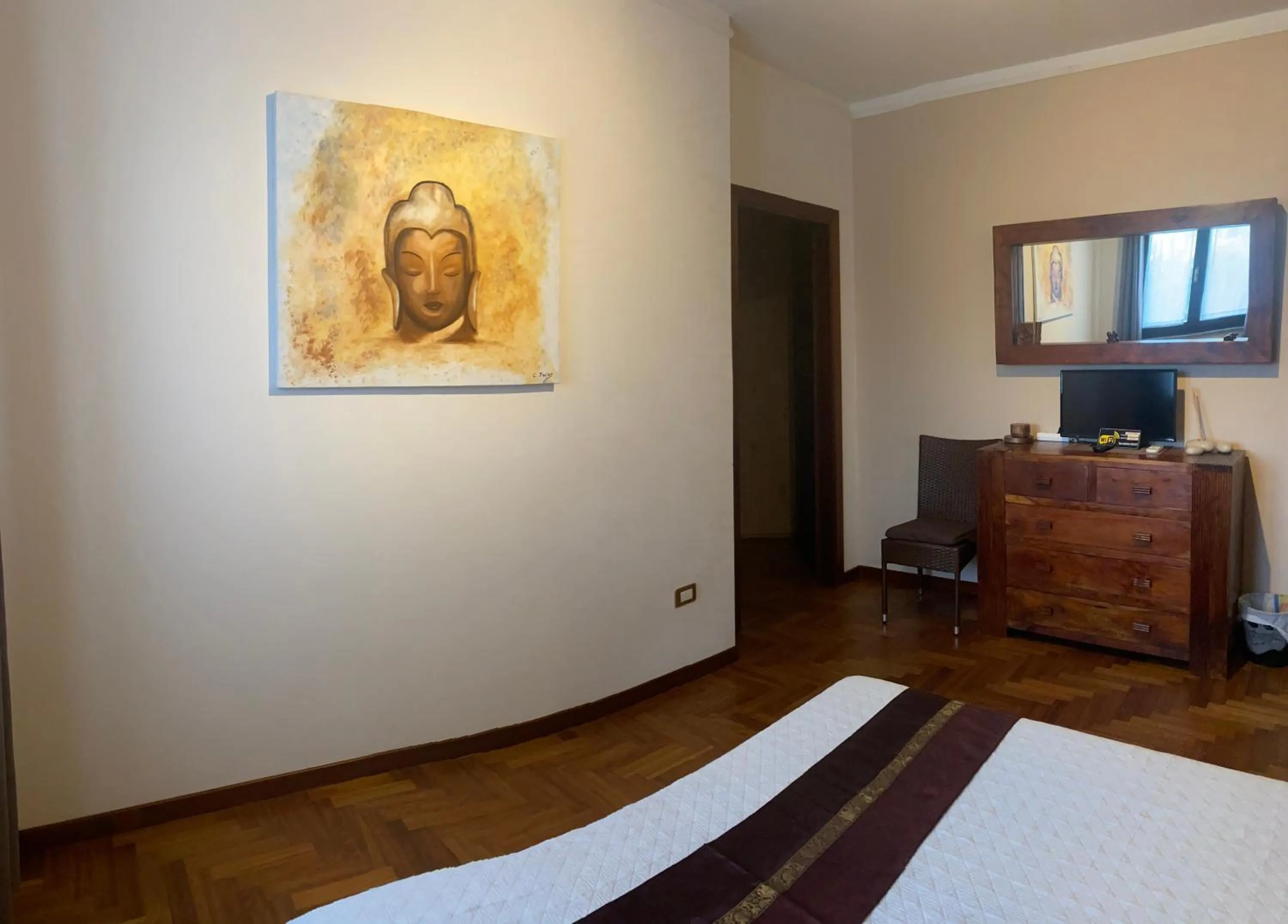 Bedroom, Bed in Casa Mariluka