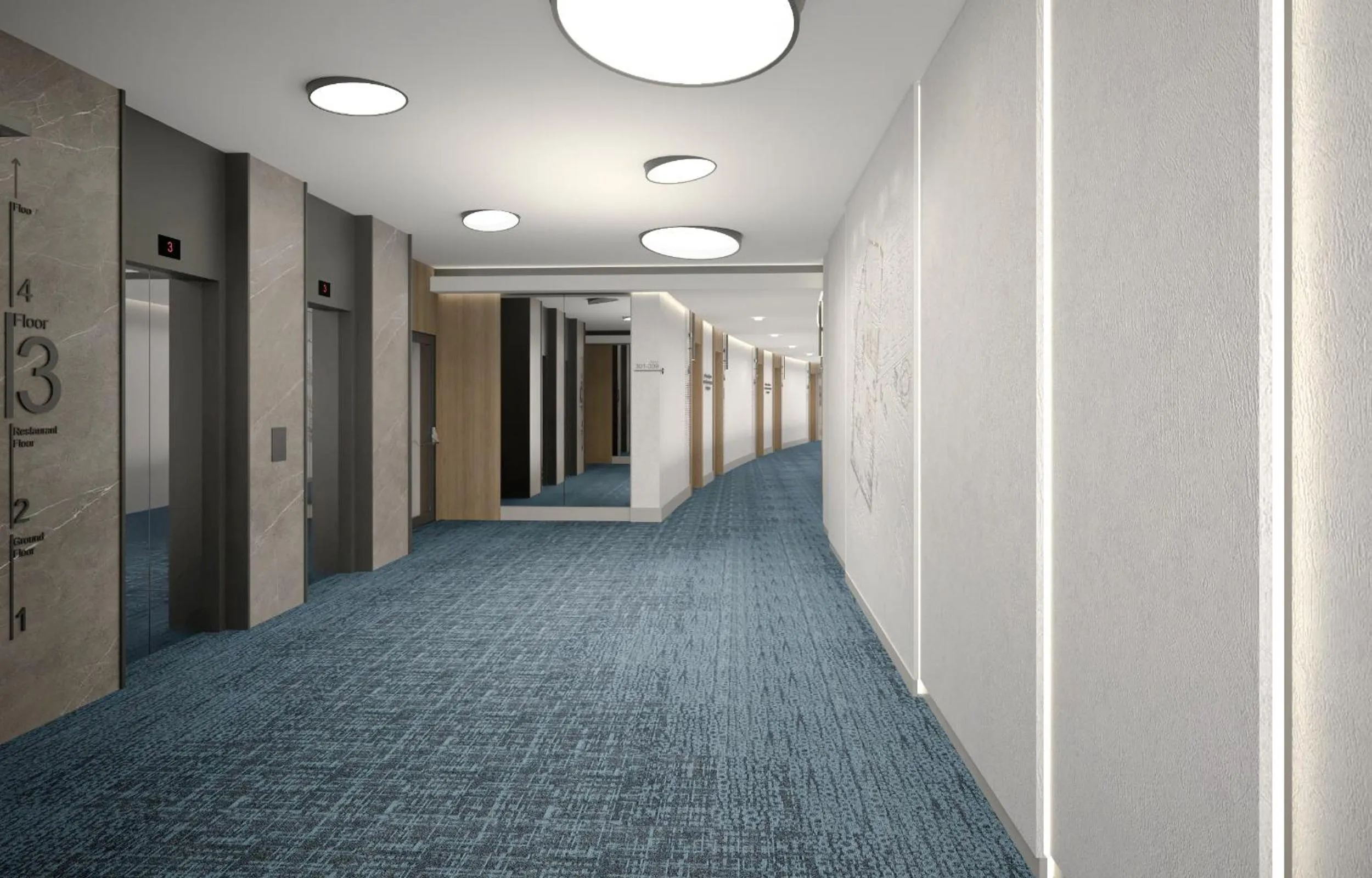 Floor plan in Mercure Sofia City