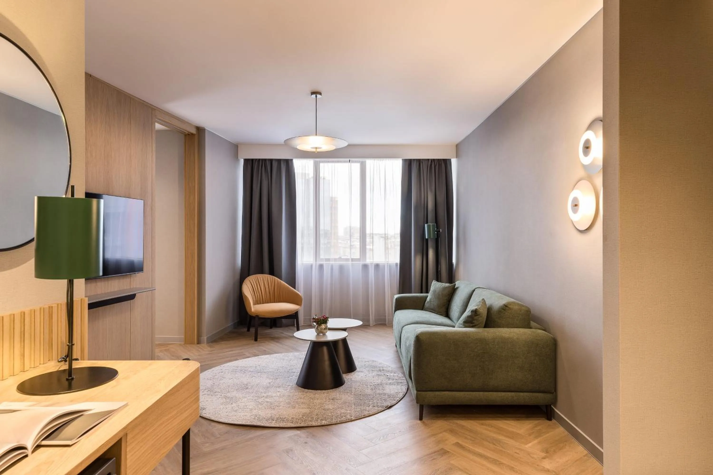 Seating area in Mercure Sofia City