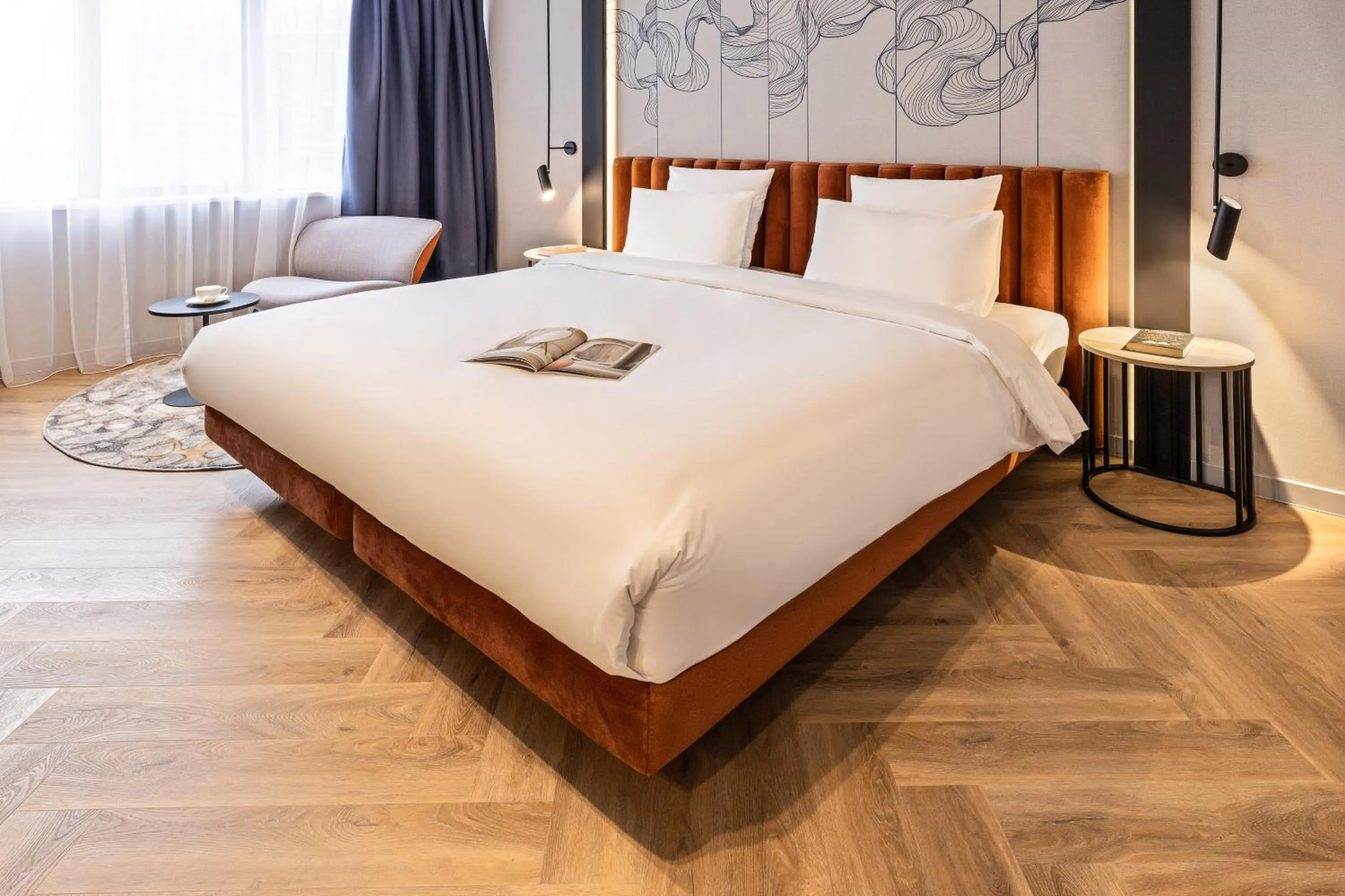 Bed in Mercure Sofia City