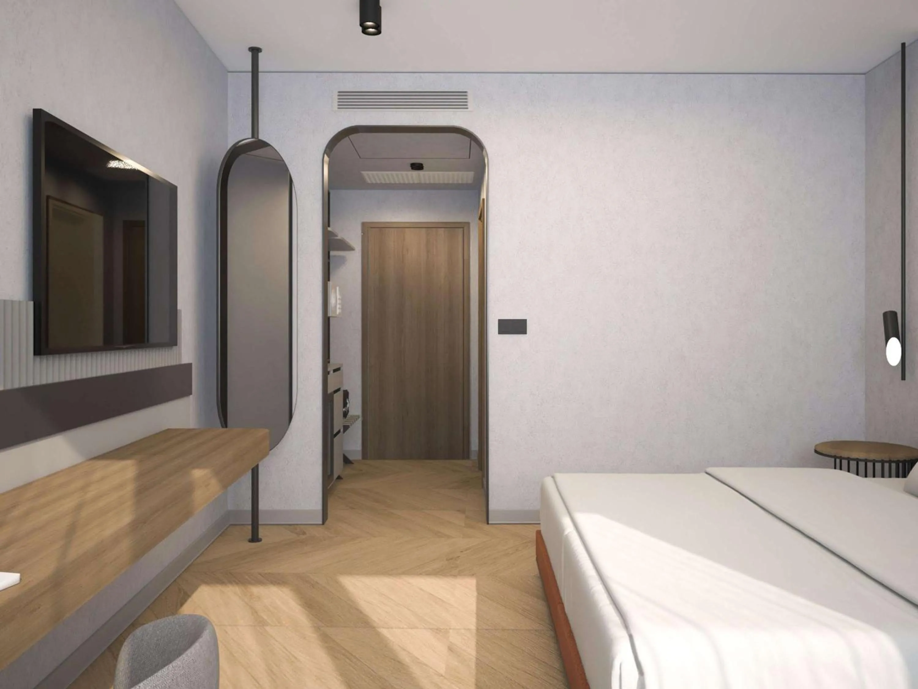 Bedroom, Bed in Festa Sofia Hotel