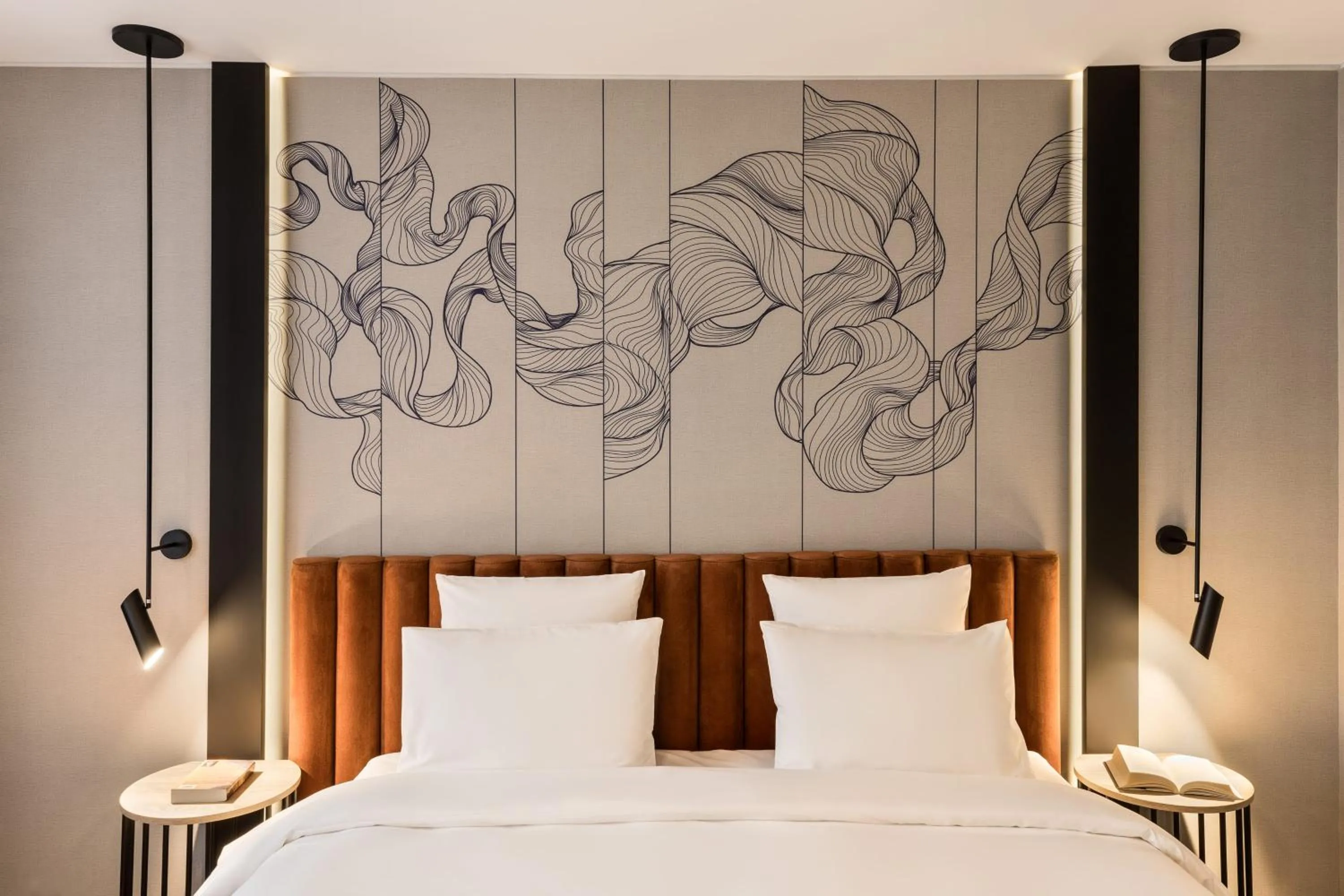 Bed in Mercure Sofia City