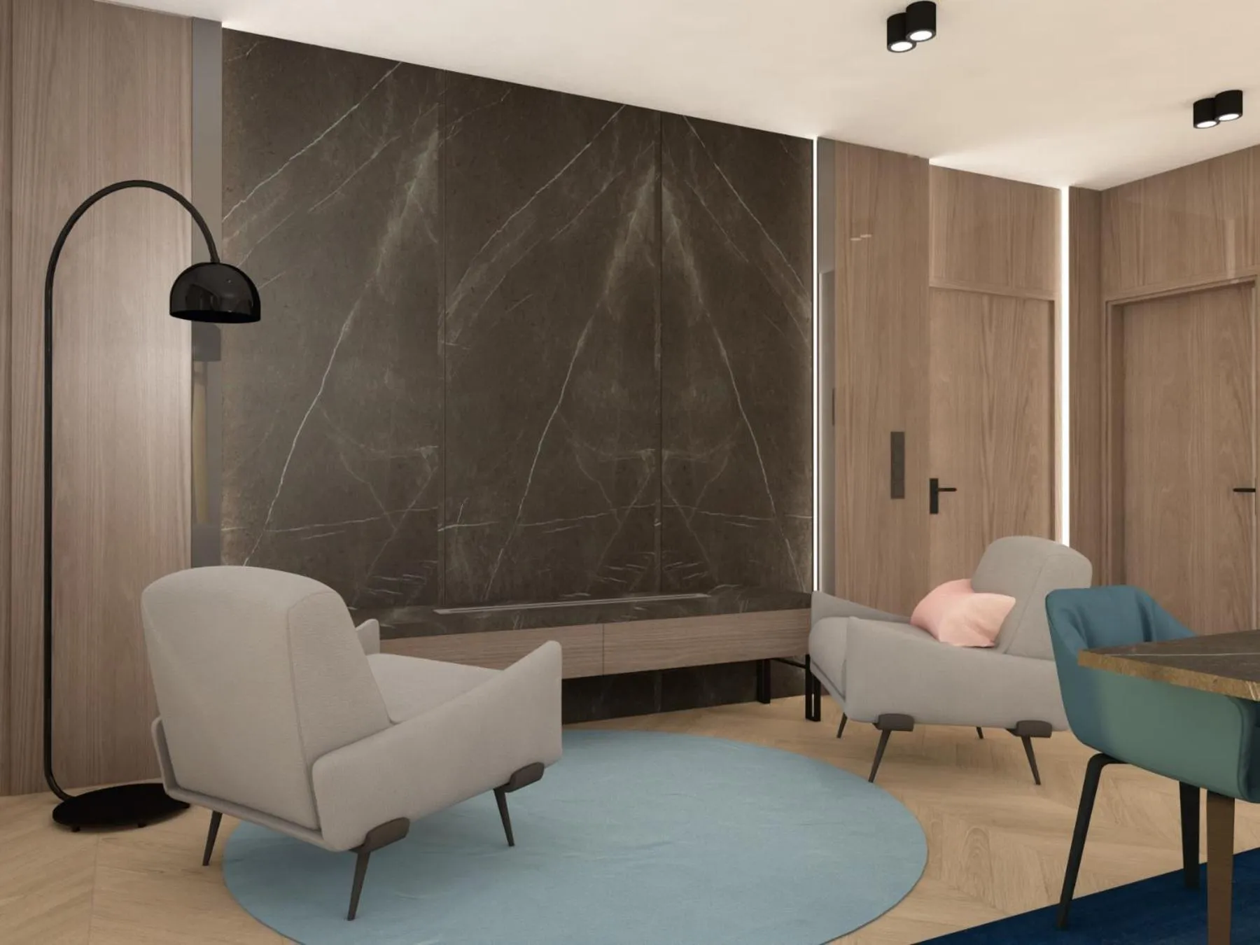 Living room in Mercure Sofia City