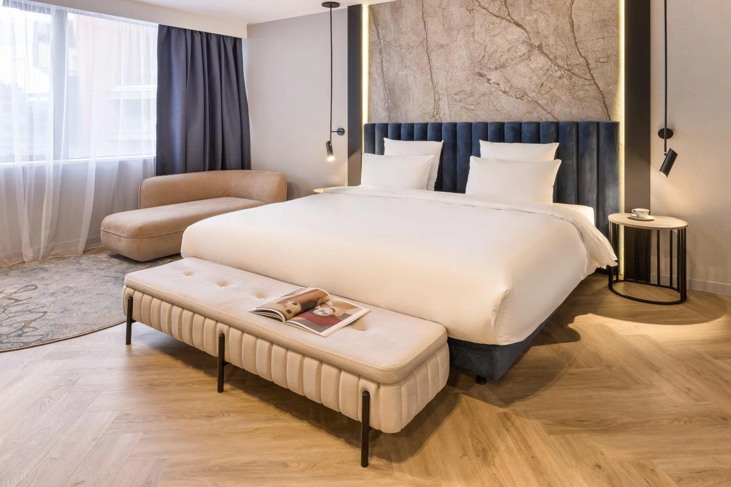 Bed in Mercure Sofia City