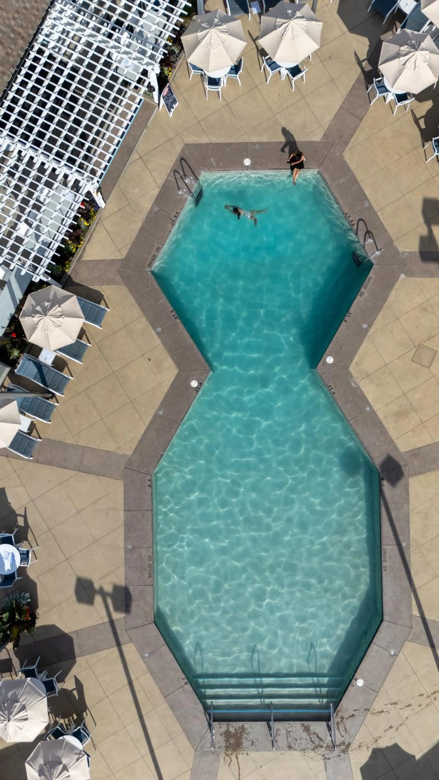 Pool view in Balcomo, a Ramada by Wyndham