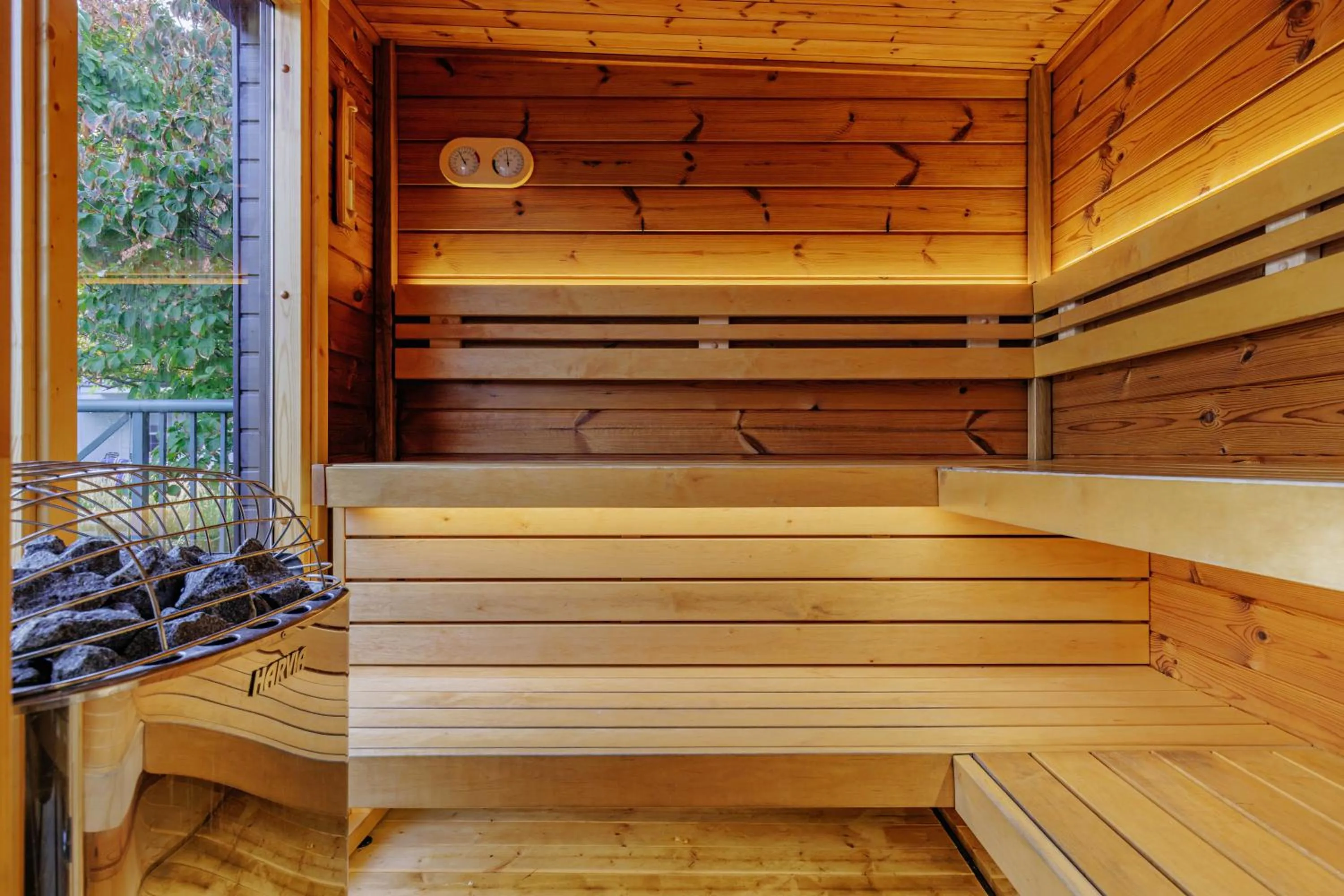 Sauna in Balcomo, a Ramada by Wyndham