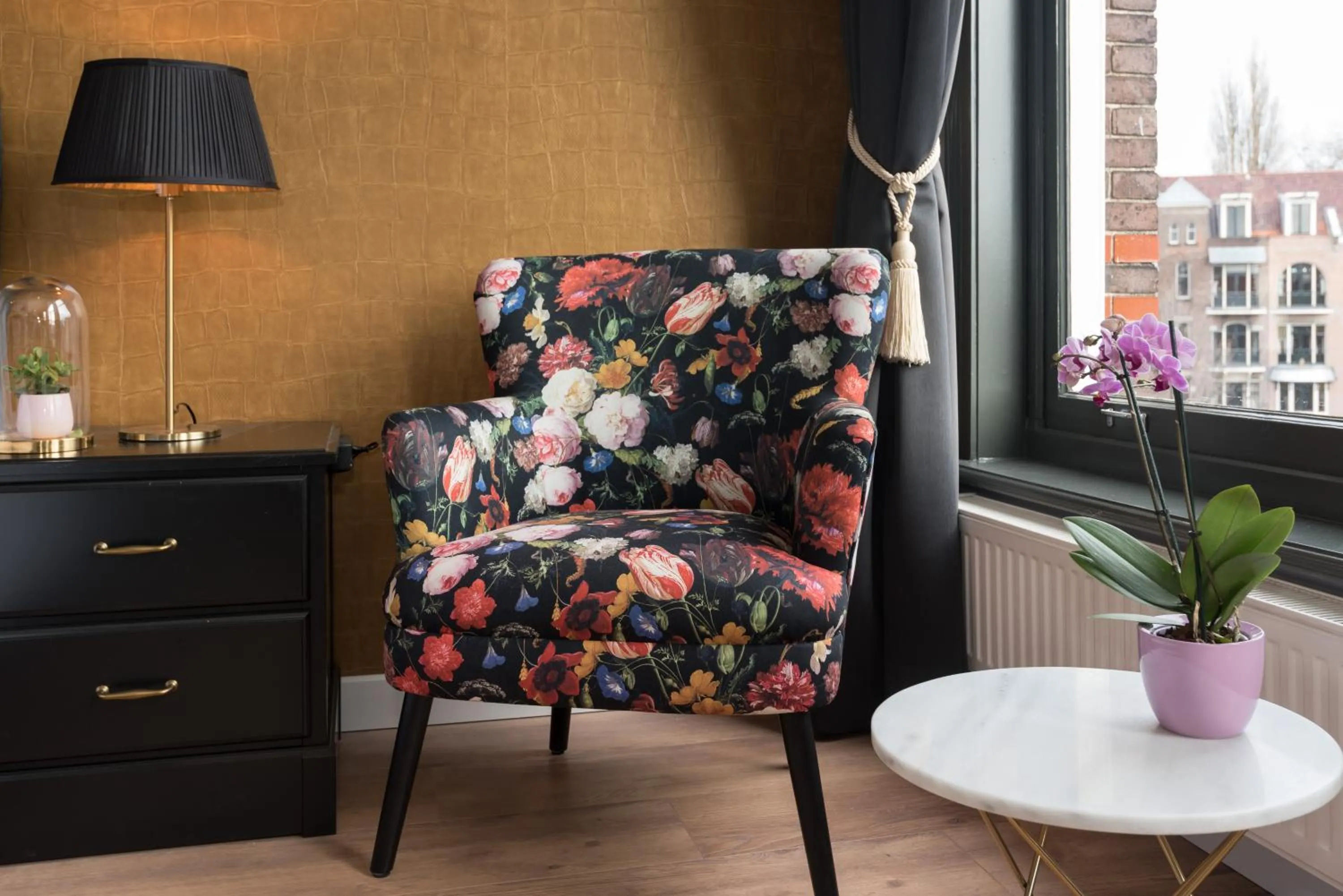 Decorative detail in Canal House The Tannery Amsterdam