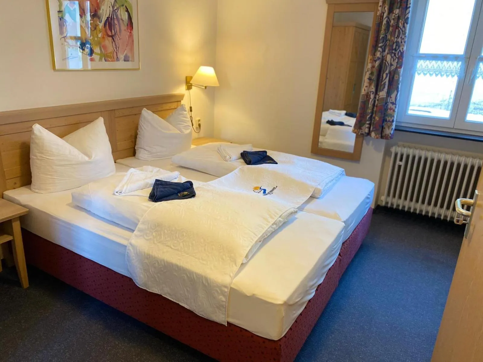 Bed in Gasthaus zum Schloßwirt