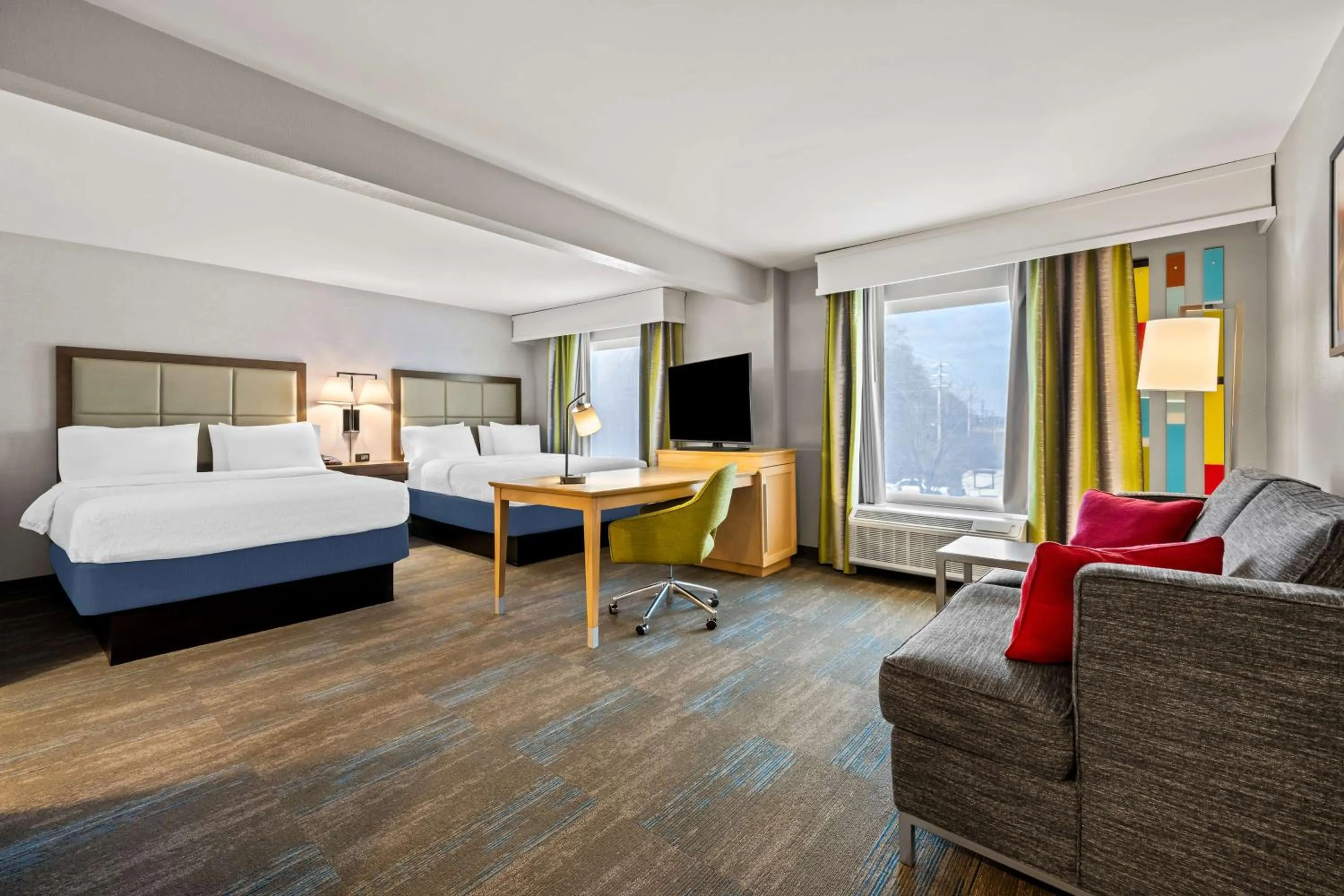 Bedroom, Bed in Hampton Inn & Suites Wilson I-95