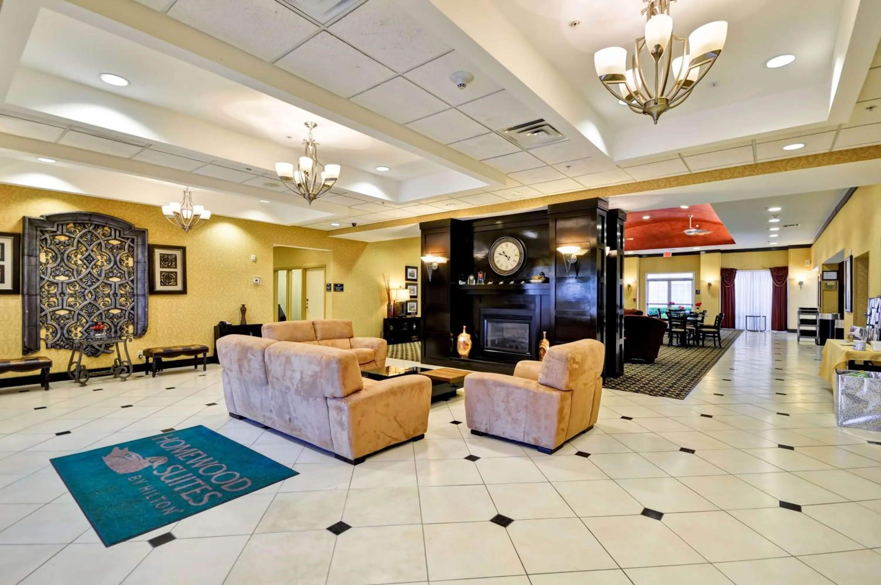 Lobby or reception in Homewood Suites by Hilton Tulsa-South