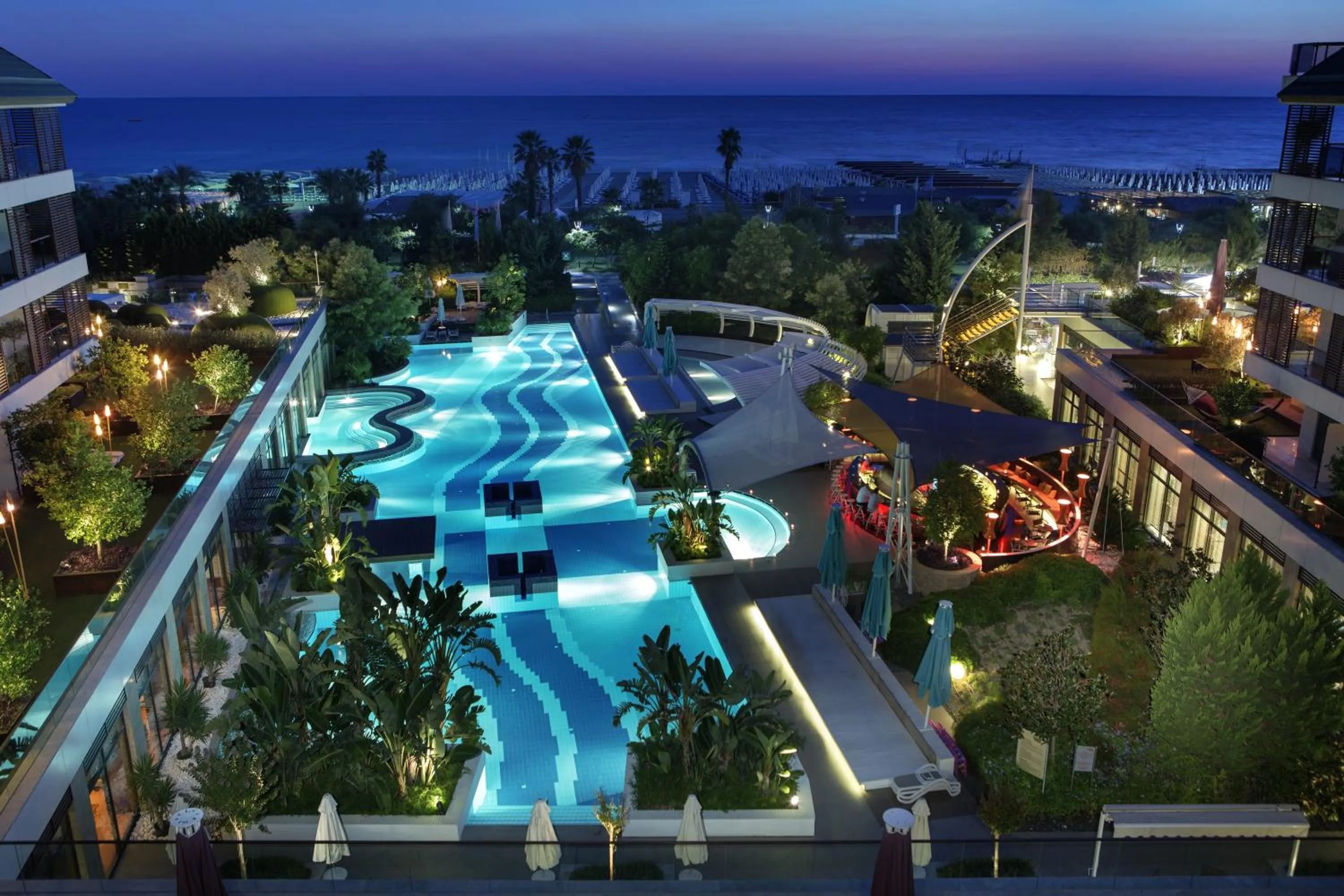 Bird's eye view, Bird's-eye View in Tui Blue Side Ex. Sensimar Side Resort & Spa