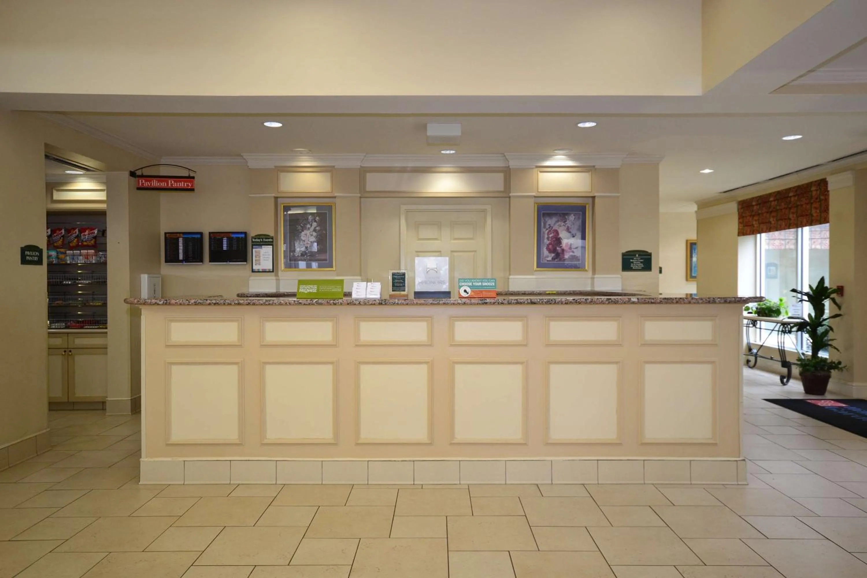 Lobby or reception in Hilton Garden Inn Tulsa Airport