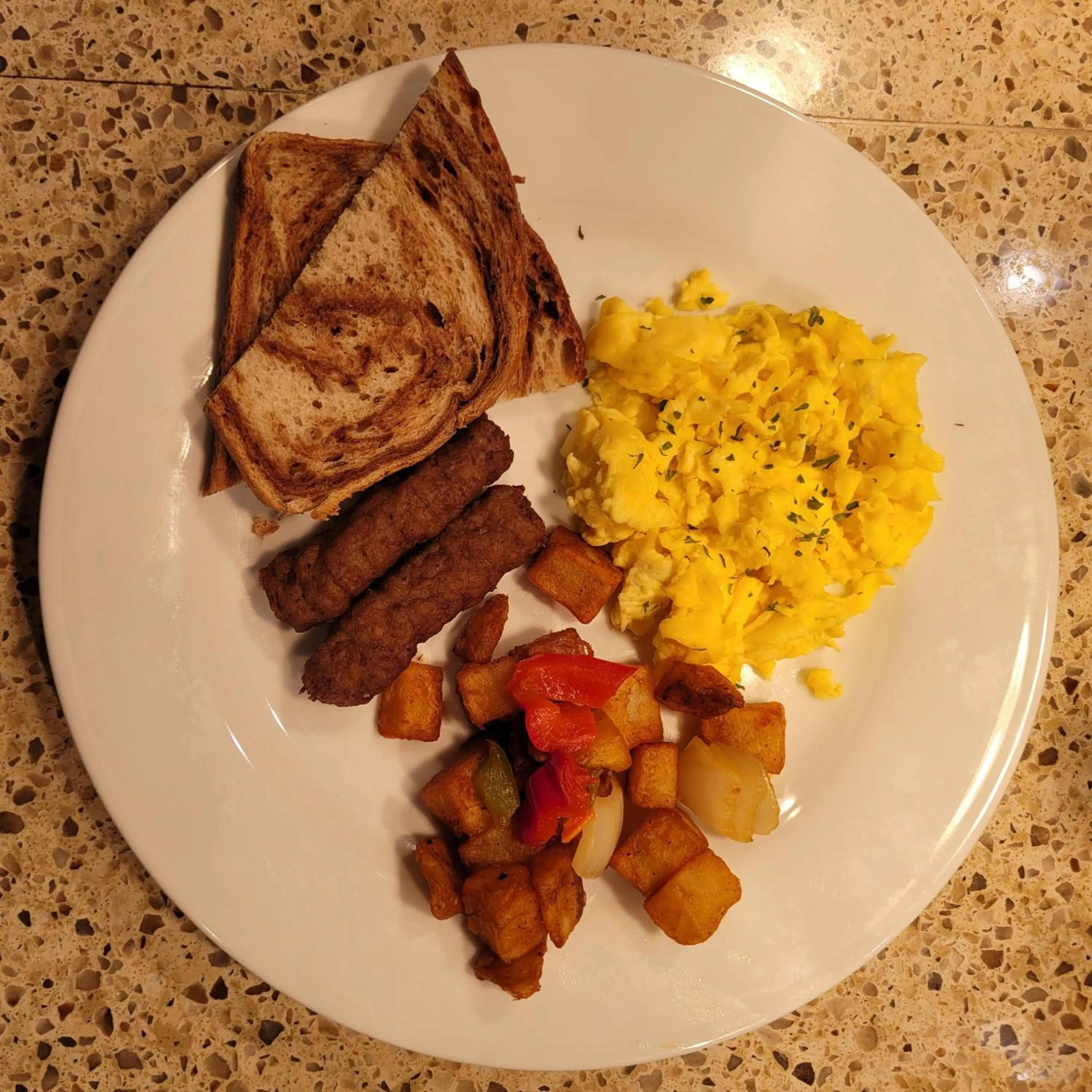 Breakfast in Hilton Garden Inn Tulsa Airport