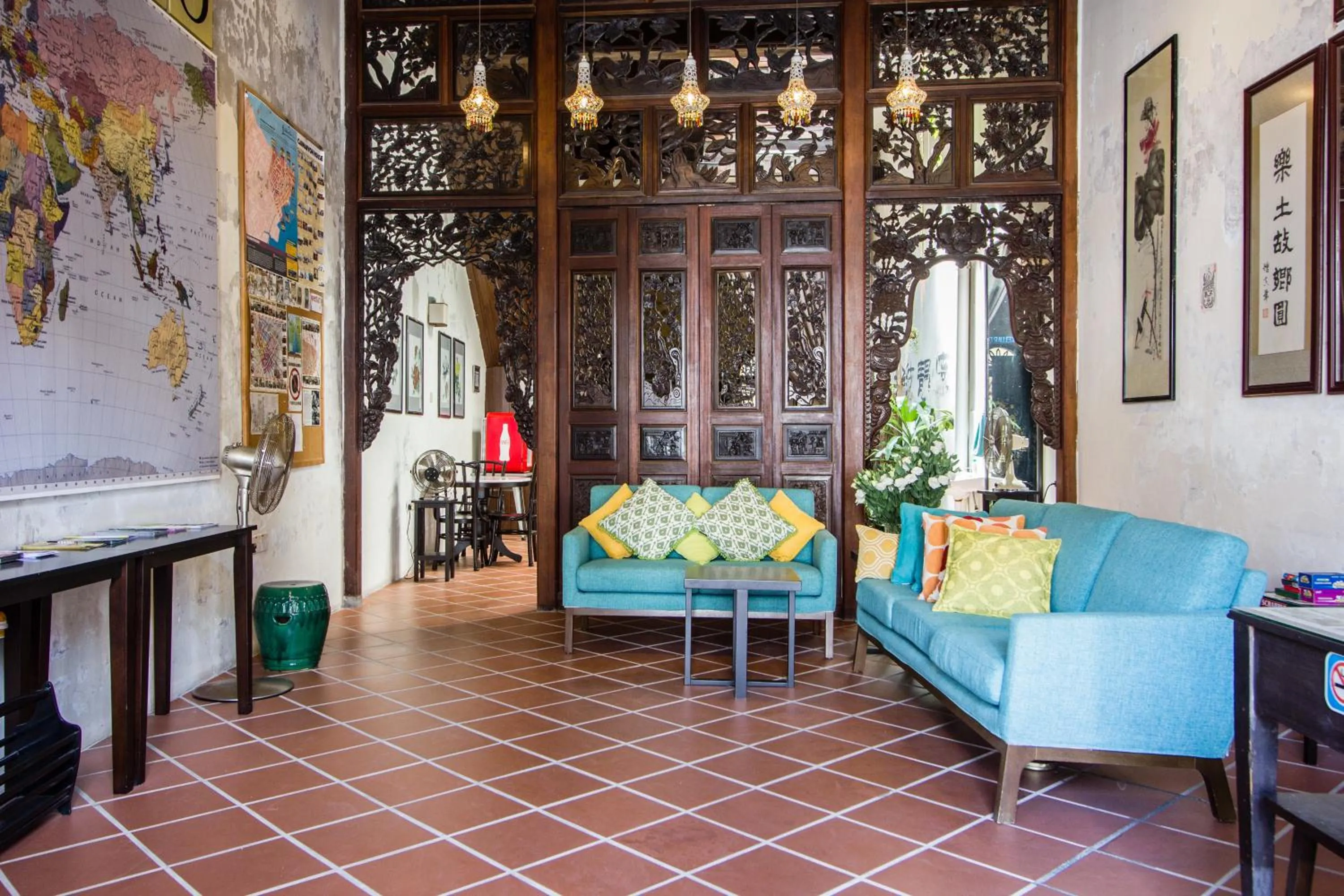 Lobby or reception in Carnarvon House