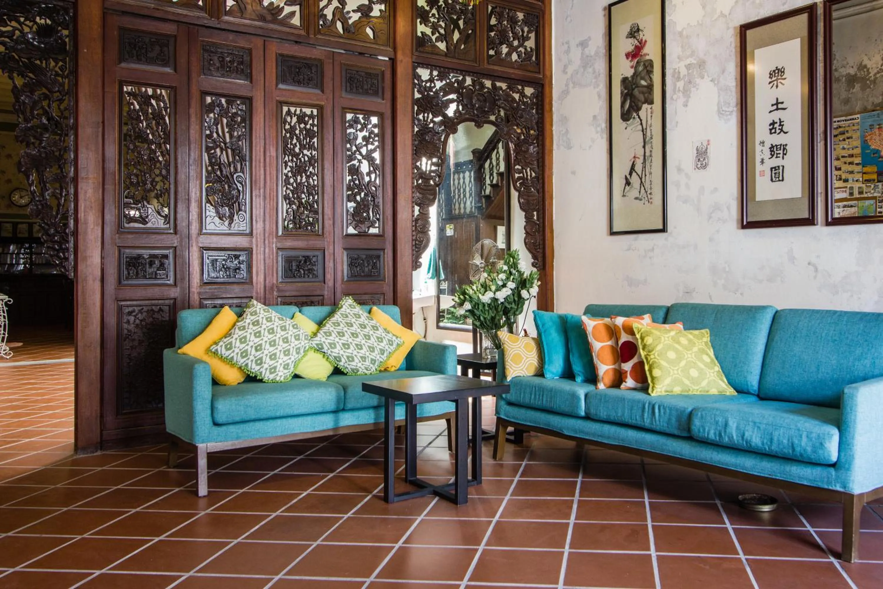 Living room in Carnarvon House