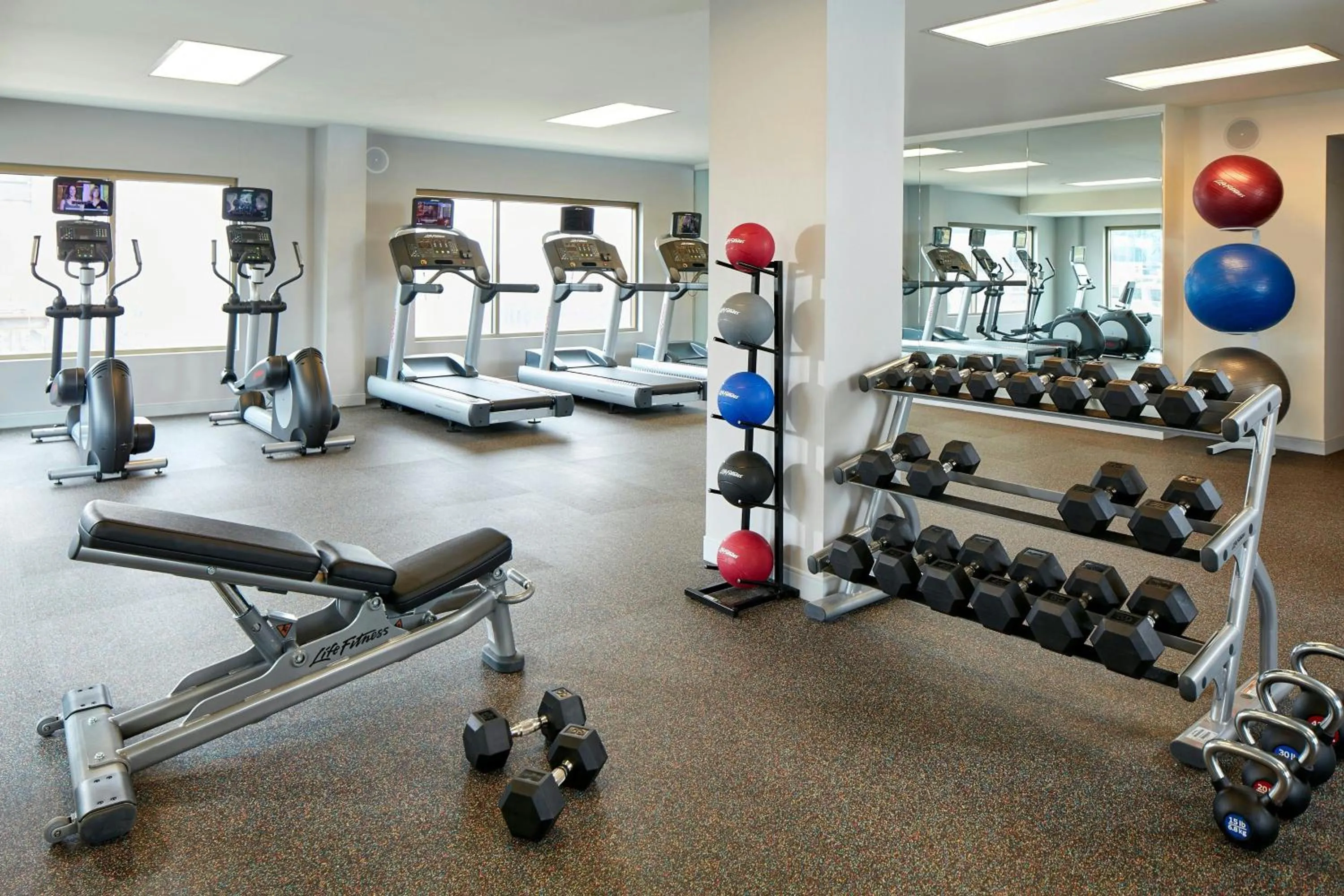 Fitness centre/facilities in Residence Inn by Marriott at Anaheim Resort/Convention Center