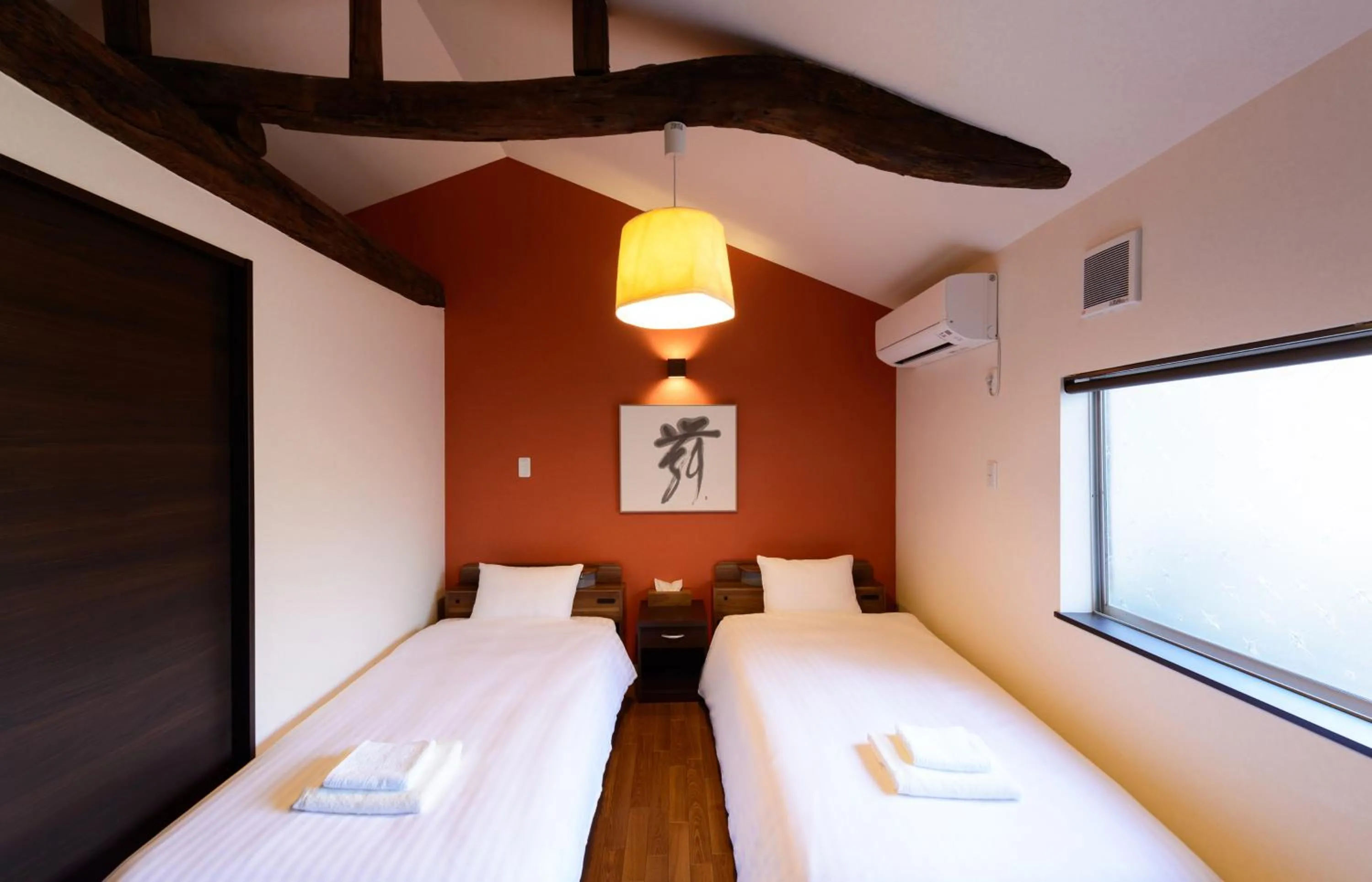 Bedroom, Bed in Shiki Homes KURUMI