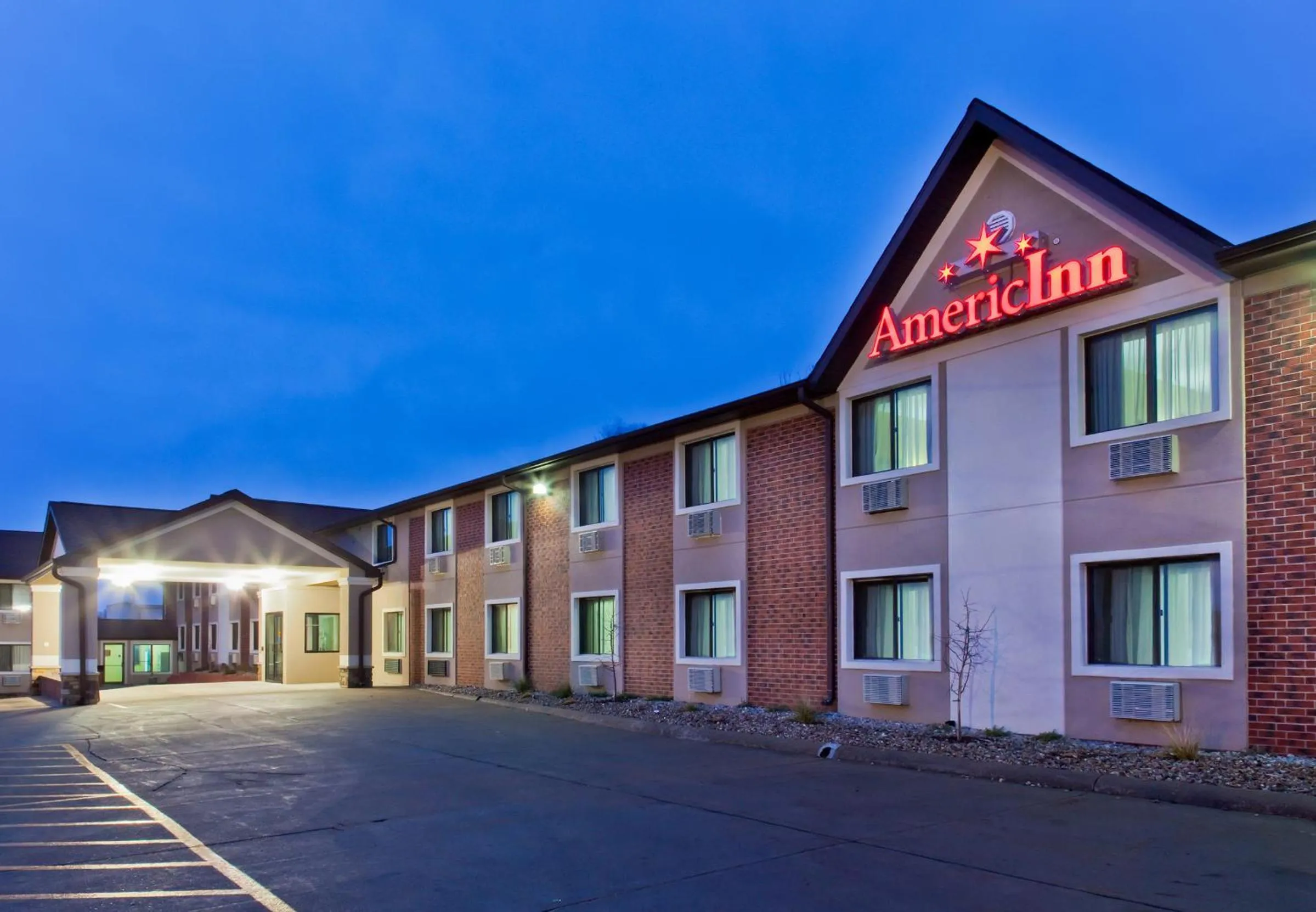 Property building in AmericInn by Wyndham Council Bluffs