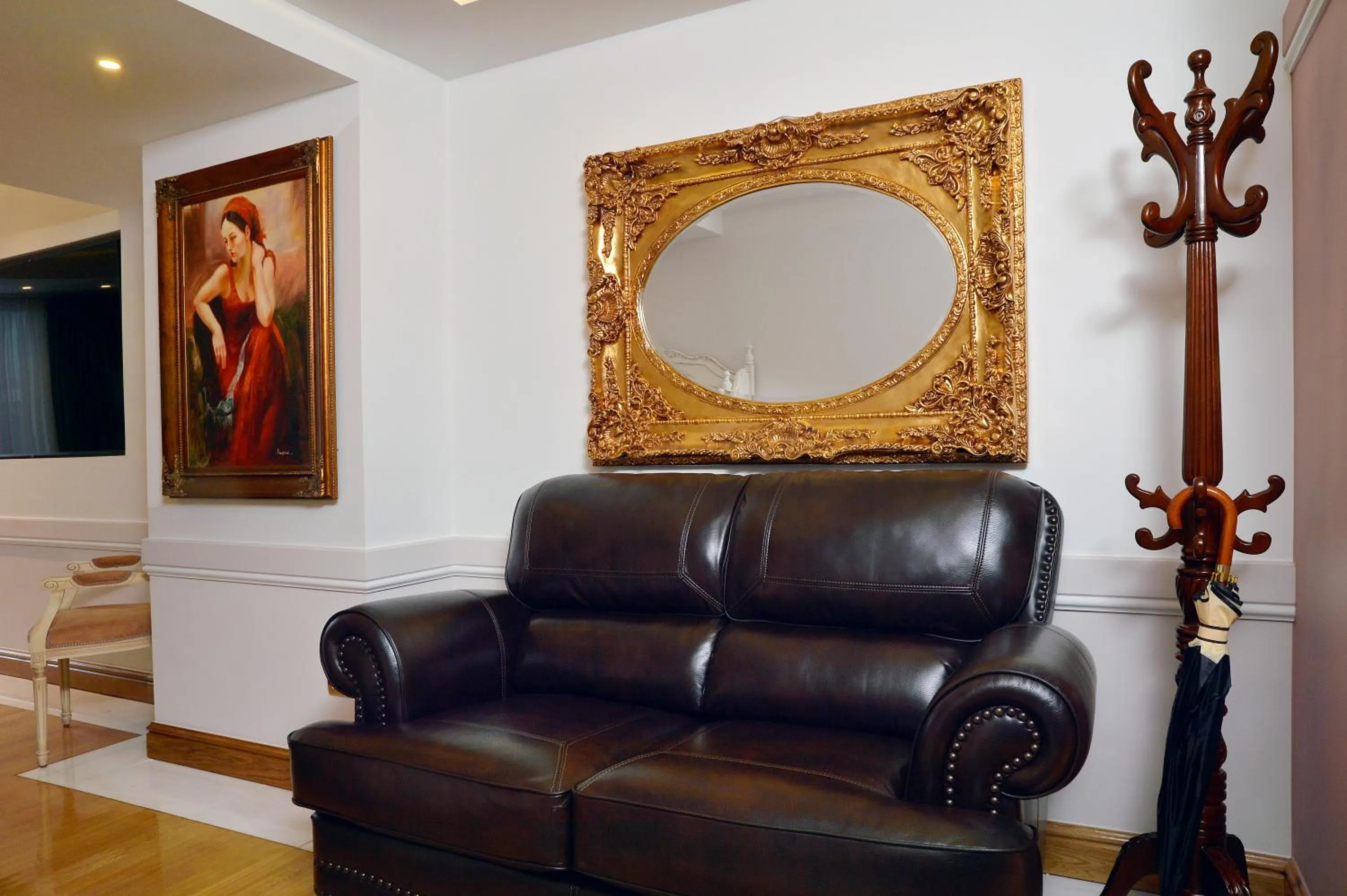 Seating area in Acropolian Spirit Boutique Hotel