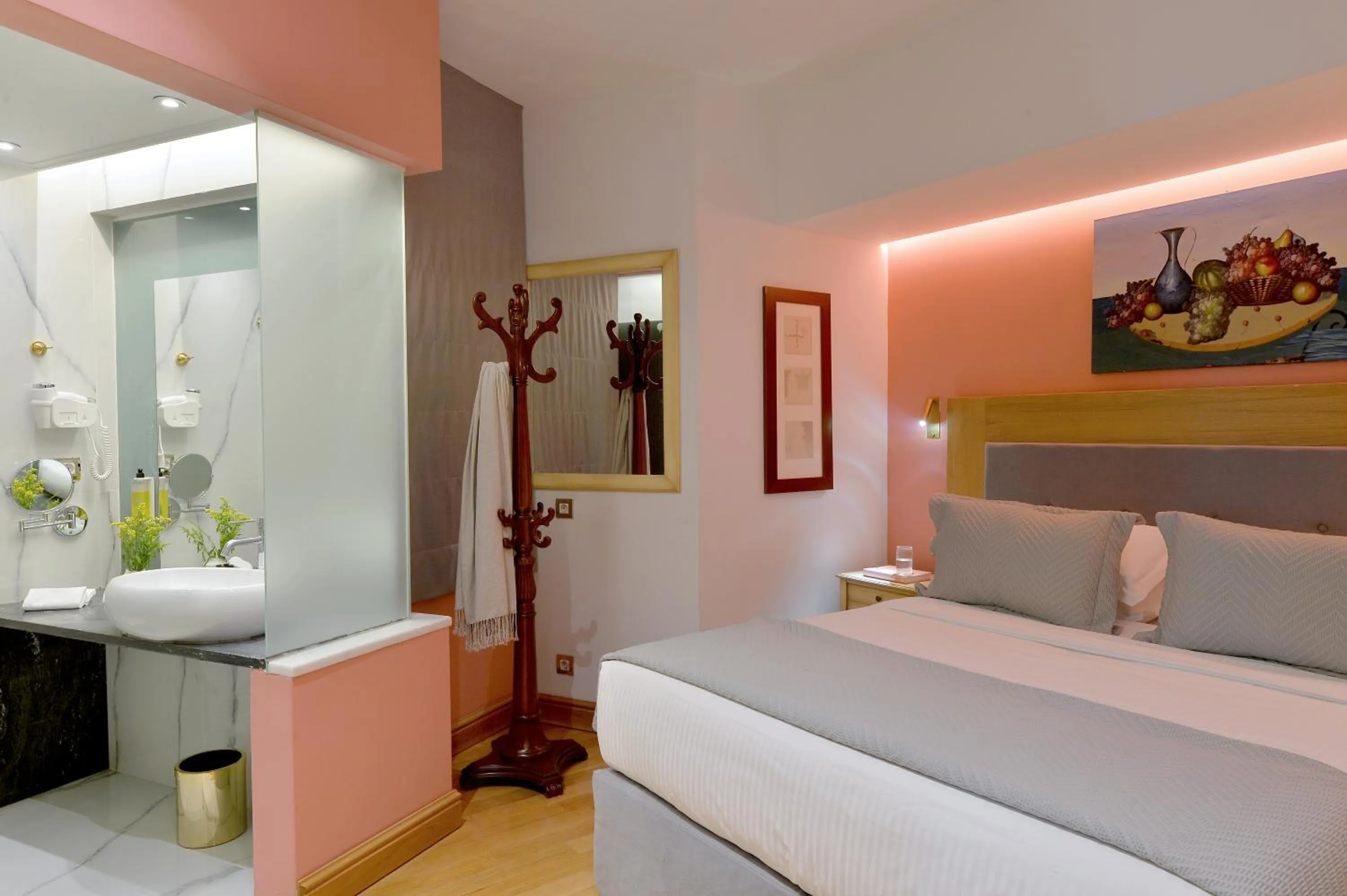 Photo of the whole room, Bed in Acropolian Spirit Boutique Hotel